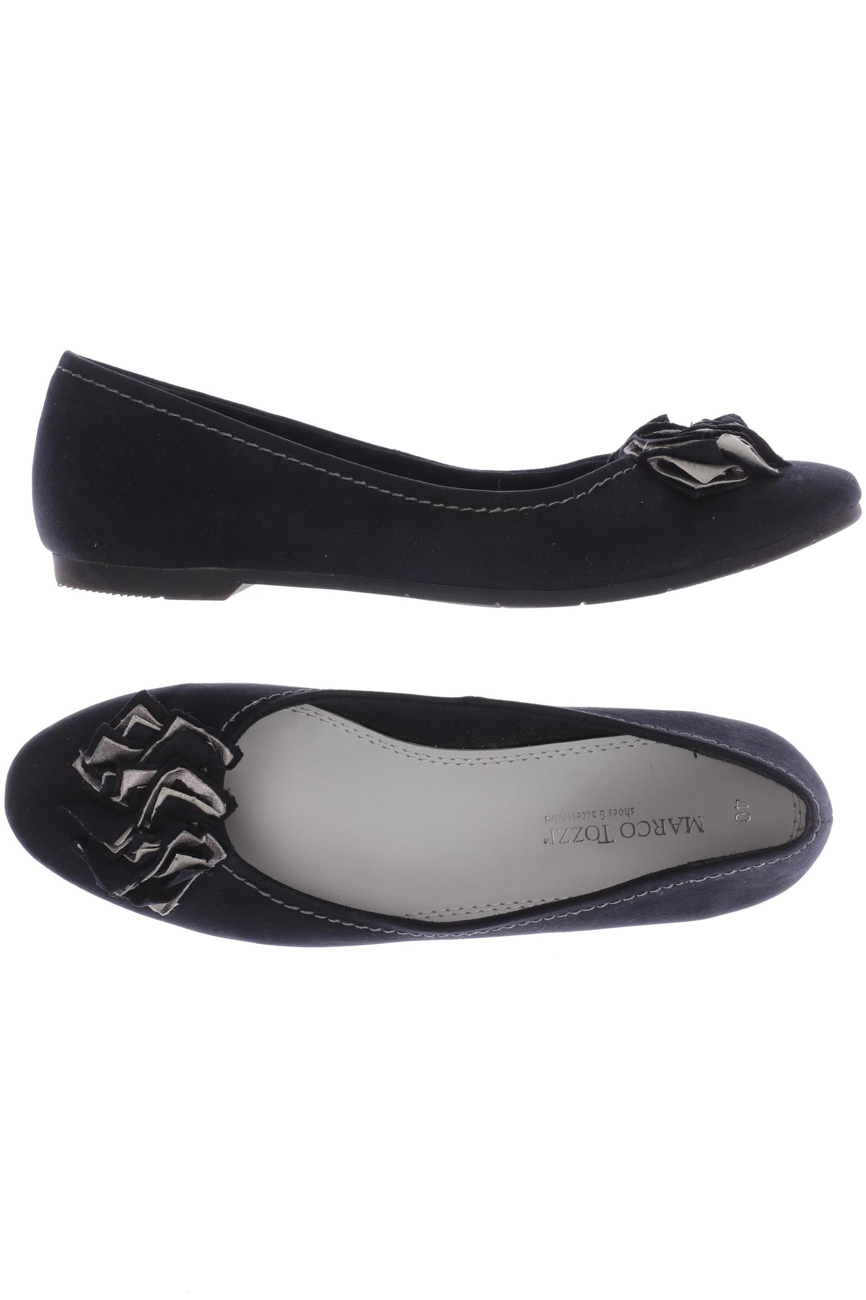 

Marco Tozzi Damen Ballerinas, schwarz