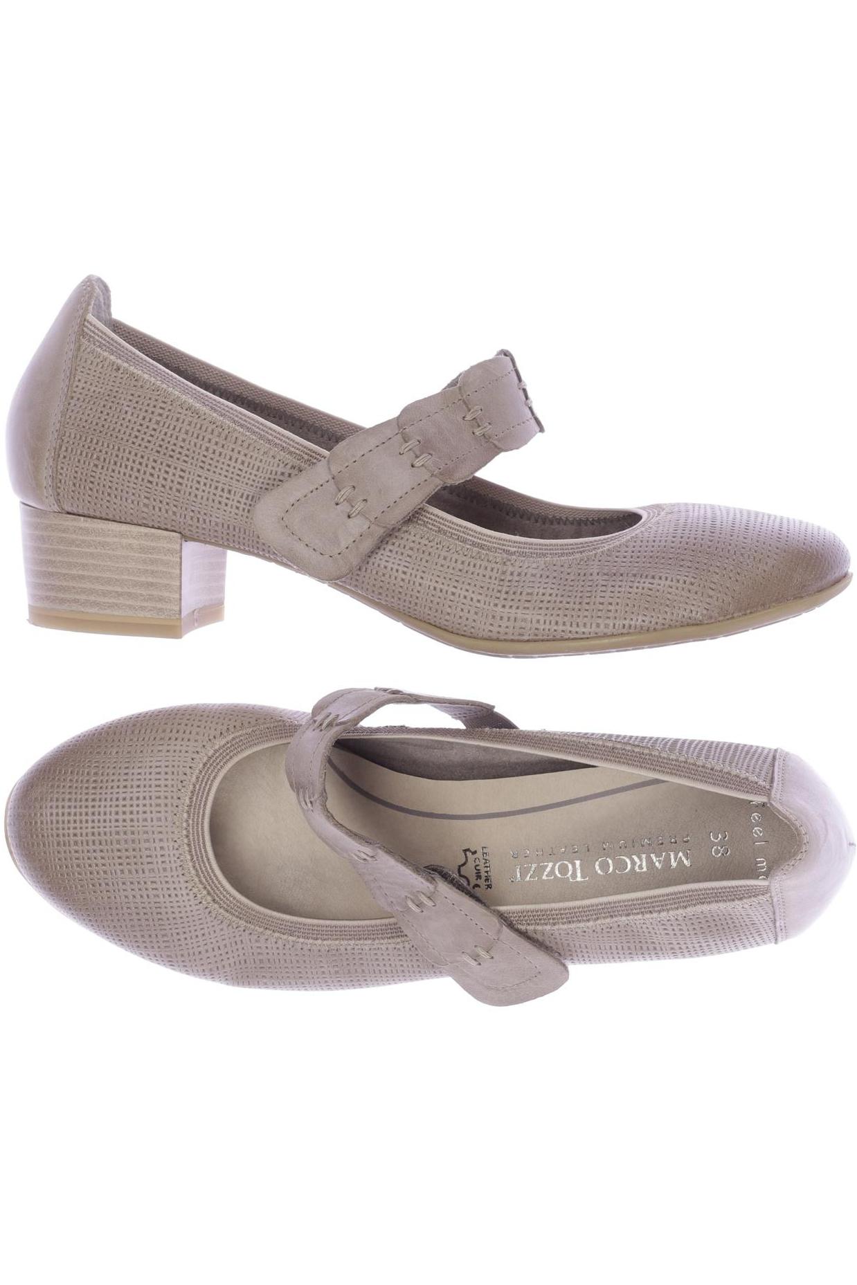 

Marco Tozzi Damen Pumps, beige, Gr. 38