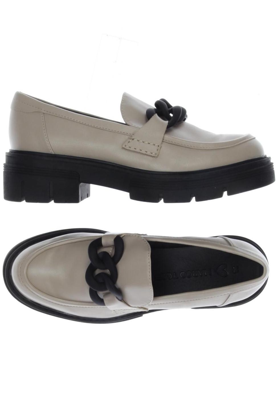 

Marco Tozzi Damen Halbschuh, beige, Gr. 38