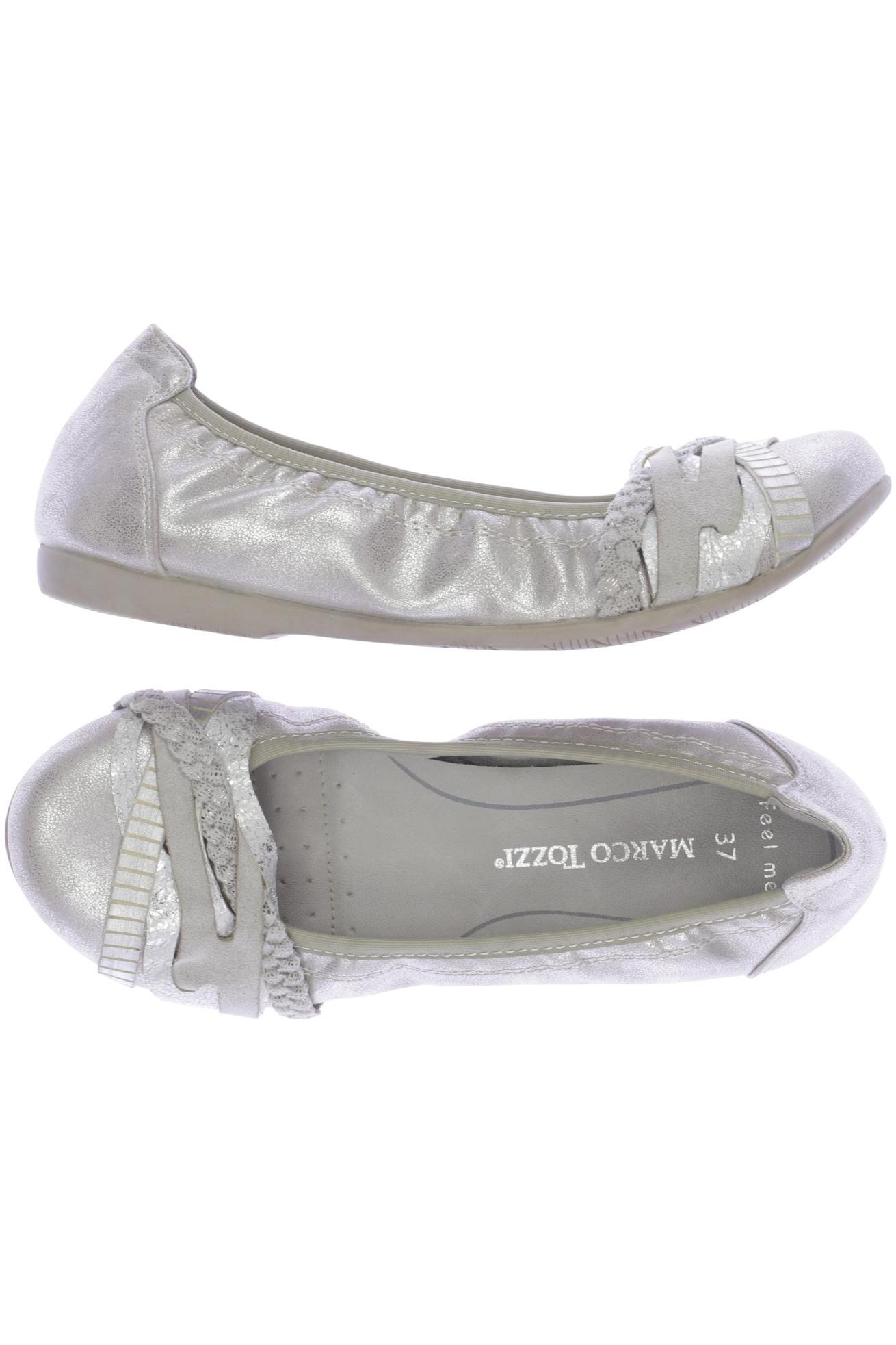 

Marco Tozzi Damen Ballerinas, silber, Gr. 37