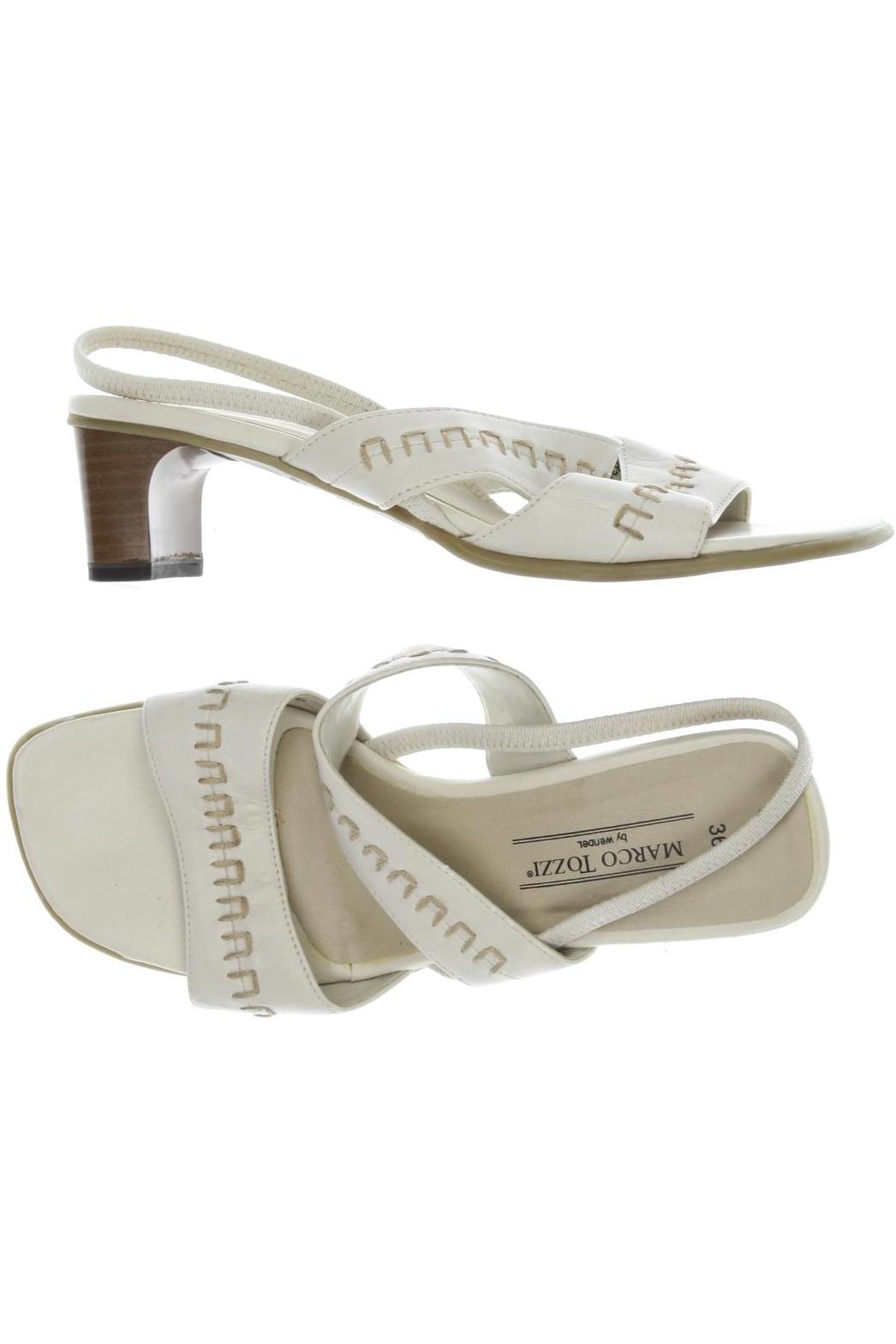 

Marco Tozzi Damen Sandale, weiß, Gr. 36