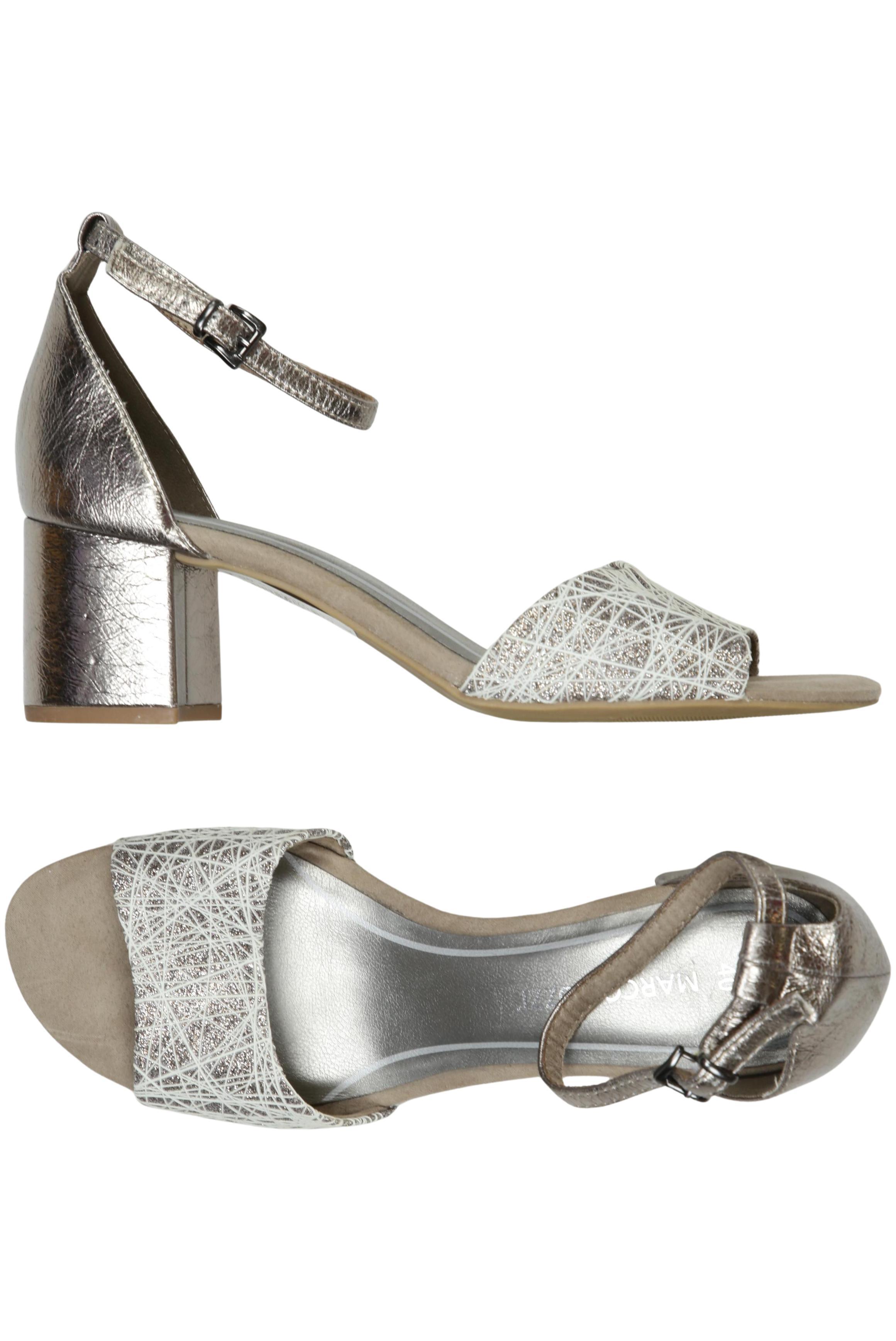 

Marco Tozzi Damen Sandale, silber, Gr. 40