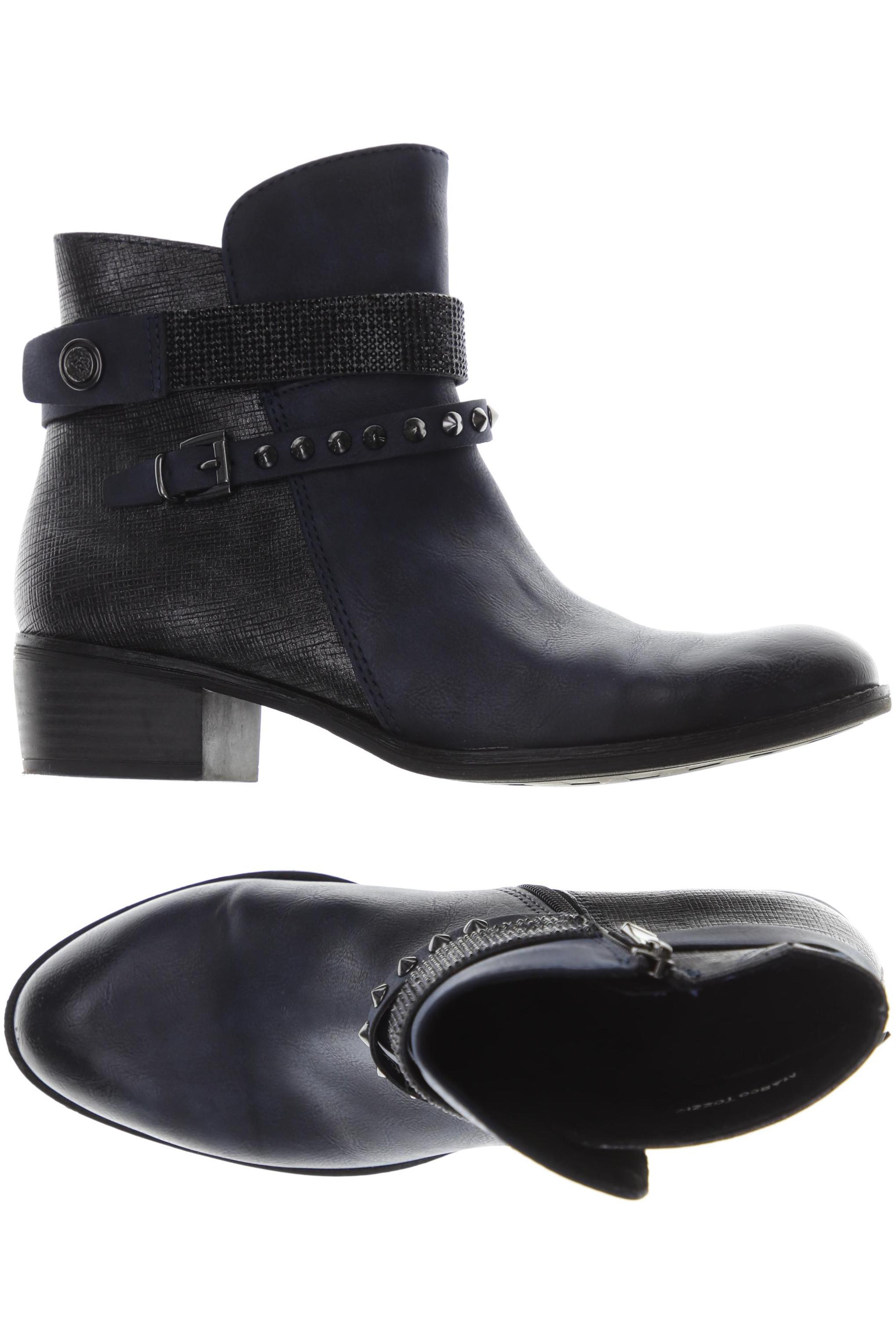 

Marco Tozzi Damen Stiefelette, blau, Gr. 38