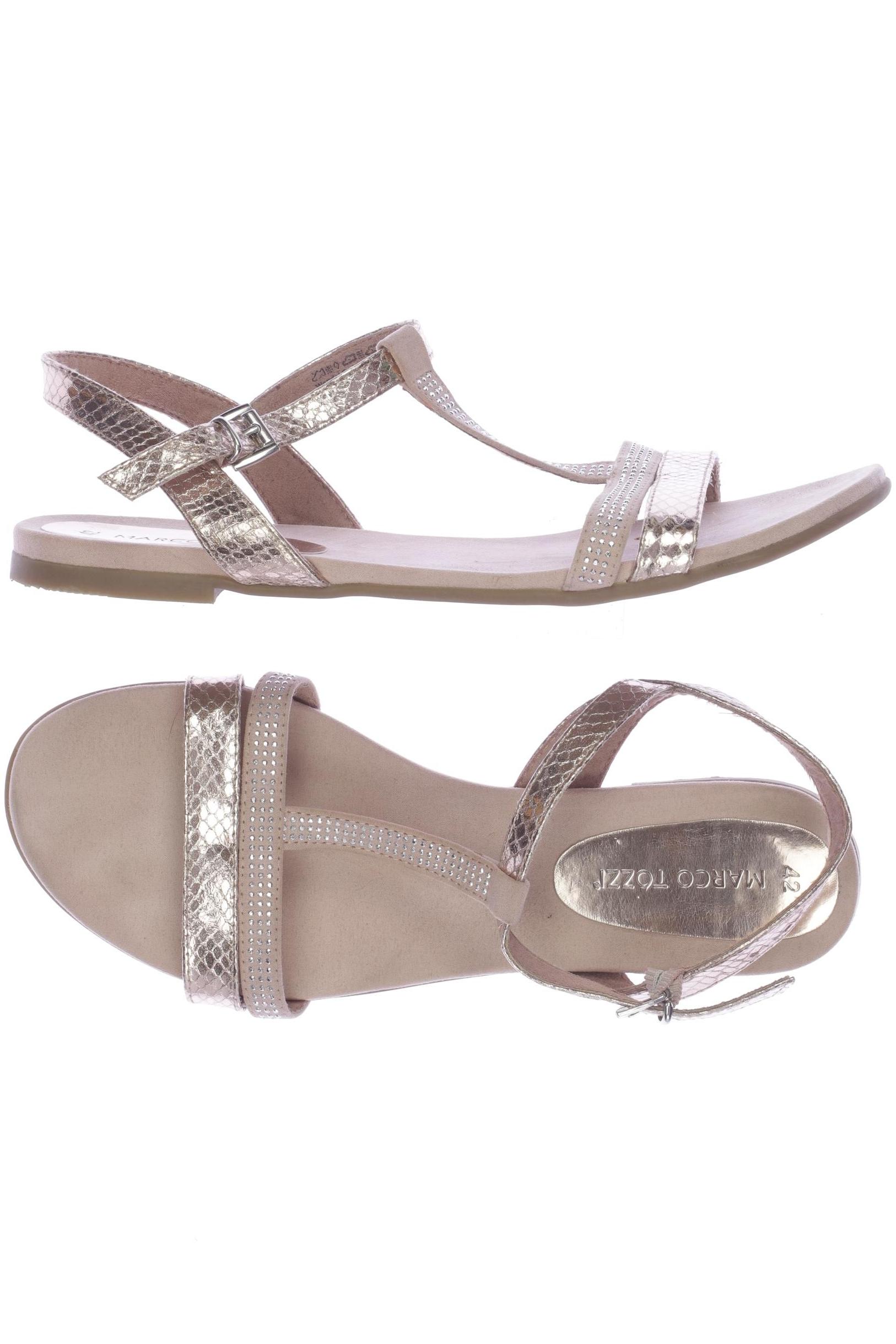 

Marco Tozzi Damen Sandale, beige, Gr. 42