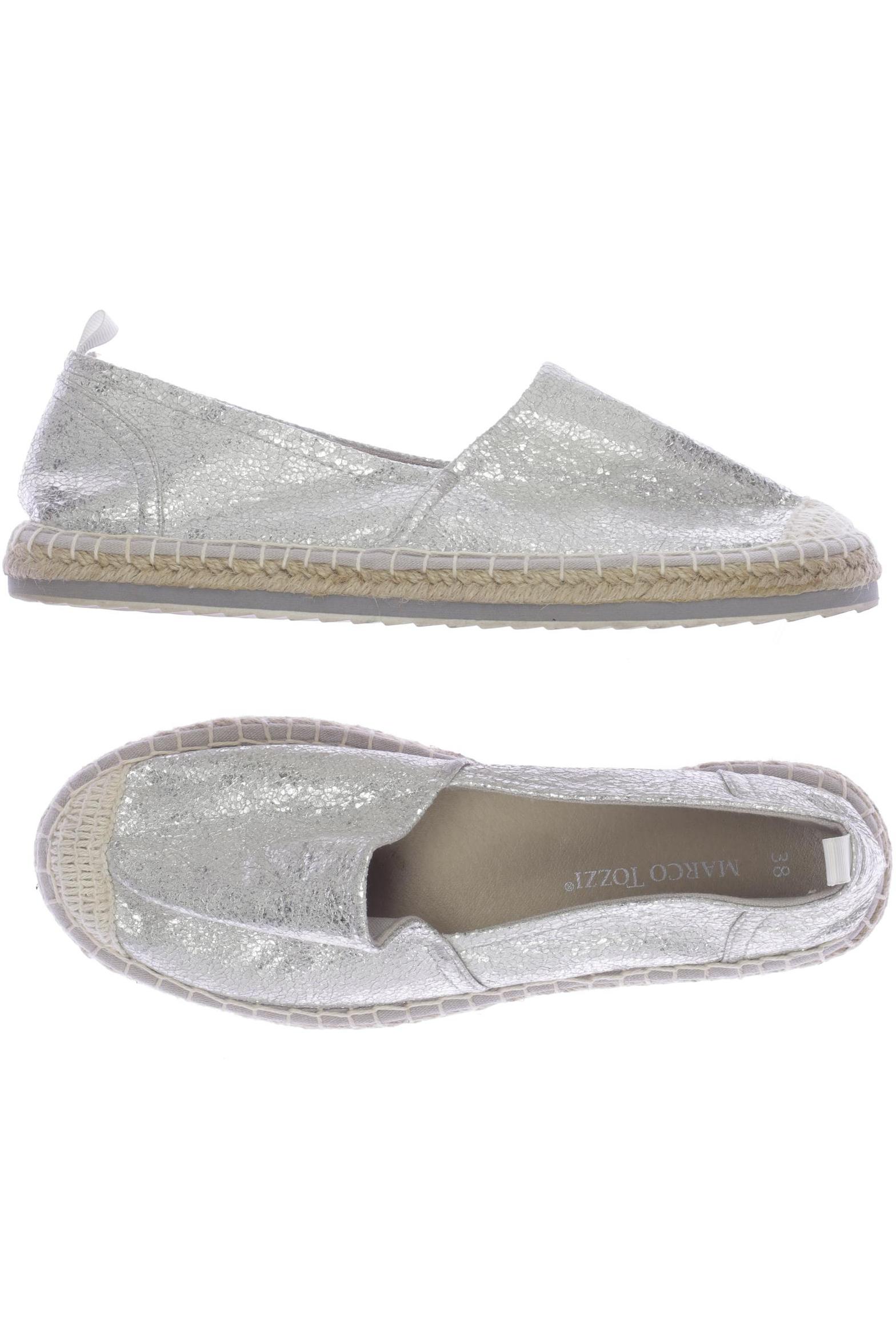 

Marco Tozzi Damen Halbschuh, silber, Gr. 38