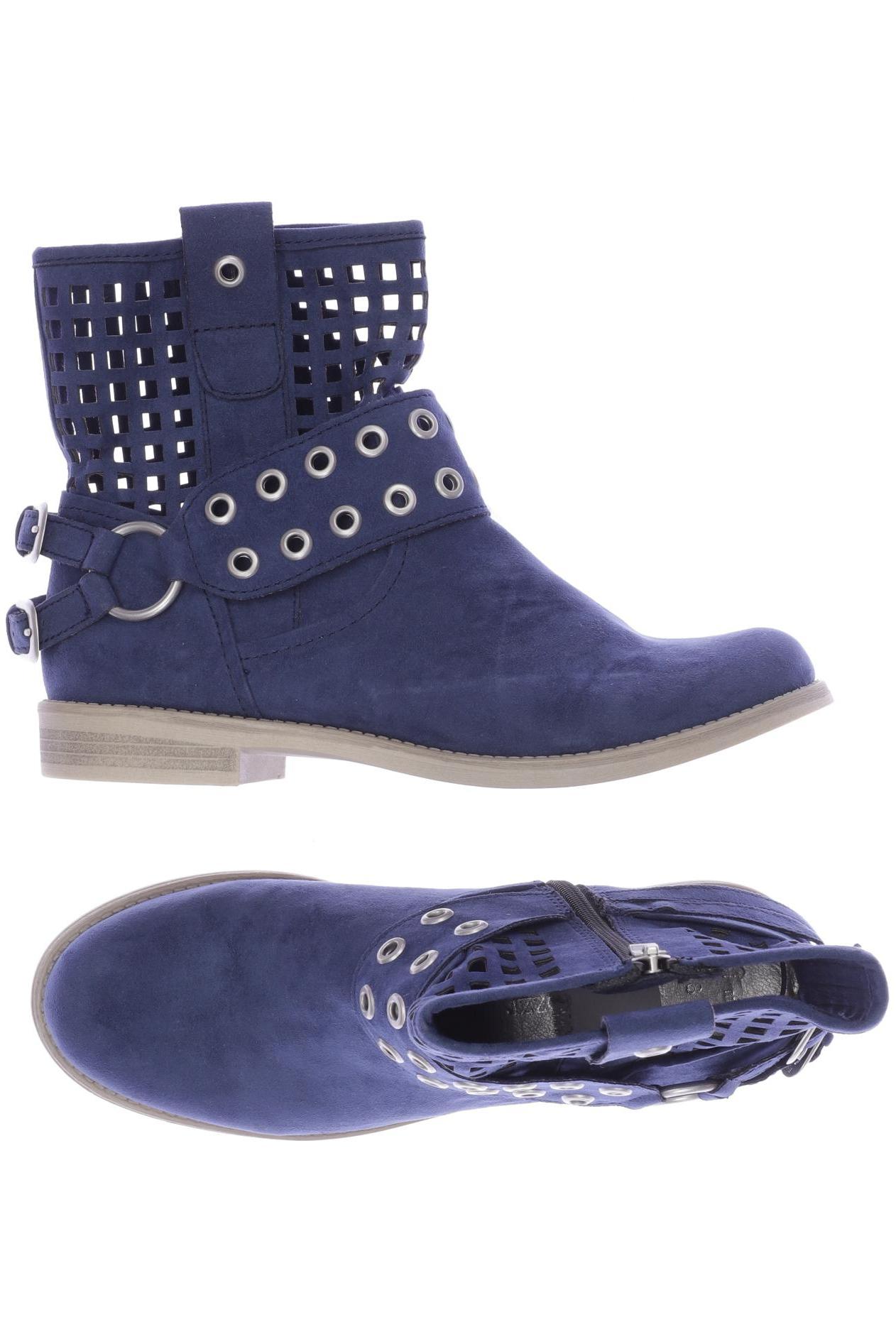 

Marco Tozzi Damen Stiefelette, blau, Gr. 38