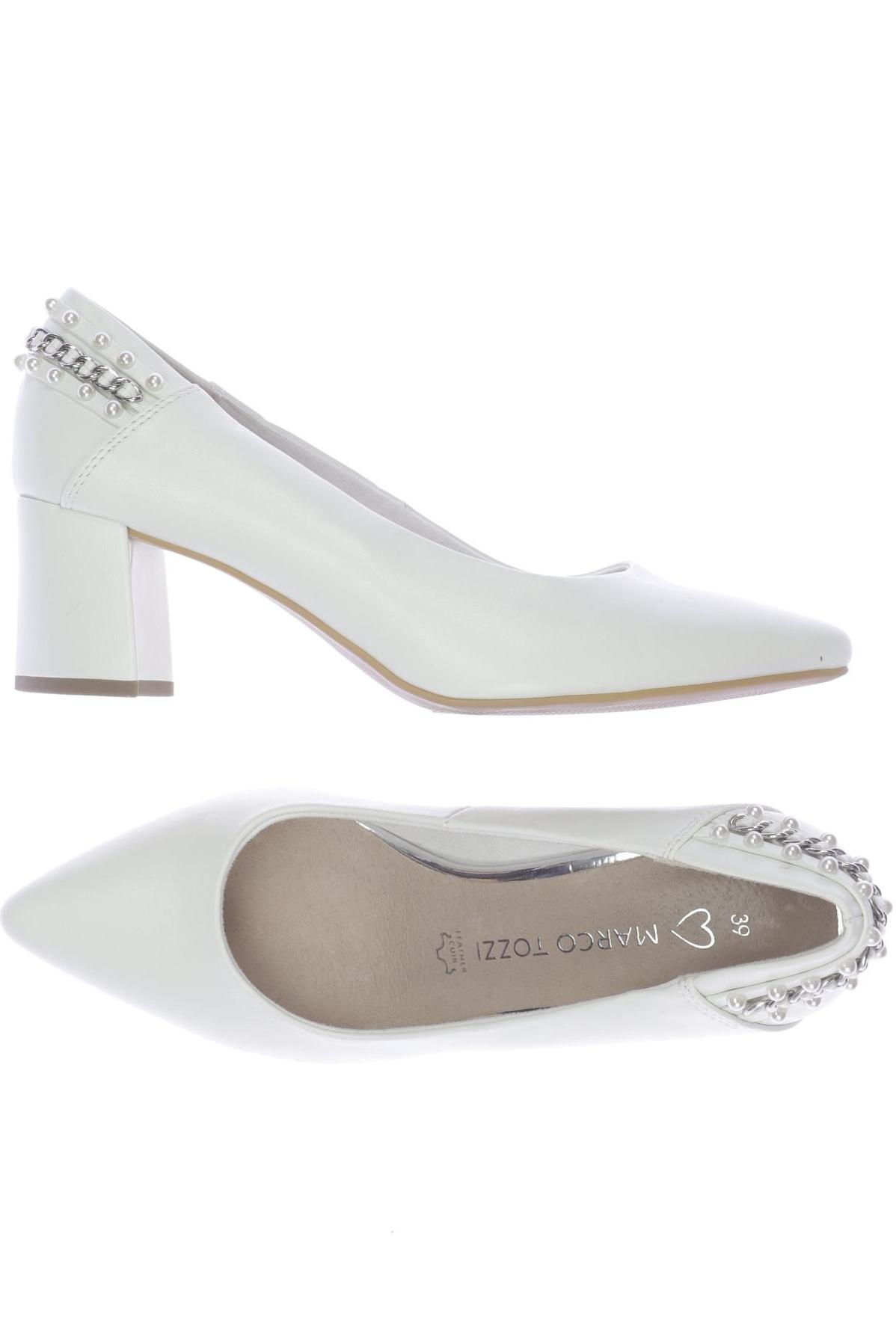 

Marco Tozzi Damen Pumps, cremeweiß, Gr. 39