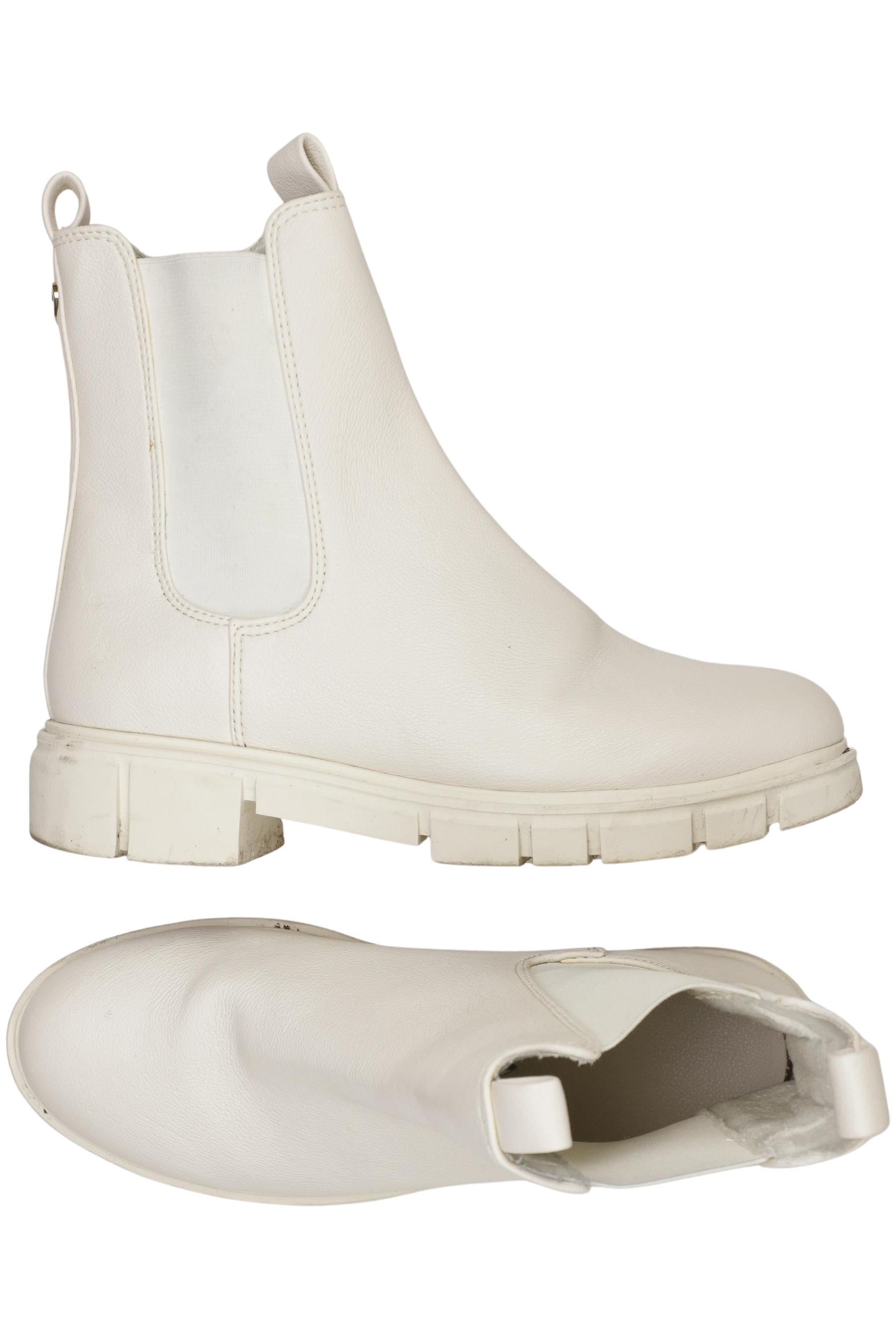 

Marco Tozzi Damen Stiefelette, weiß, Gr. 40