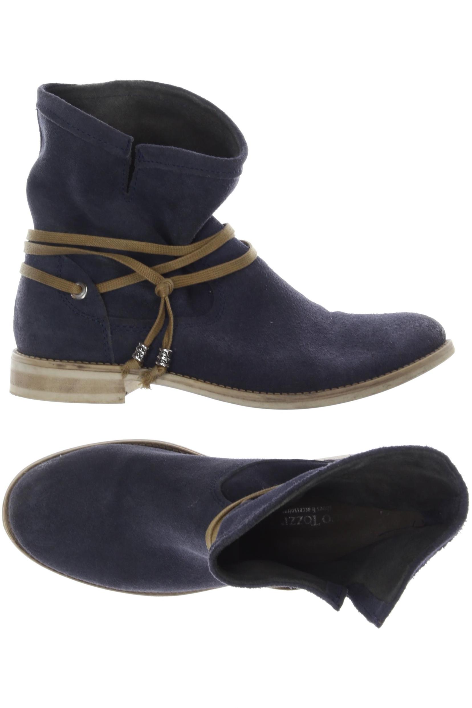 

Marco Tozzi Damen Stiefelette, marineblau, Gr. 39