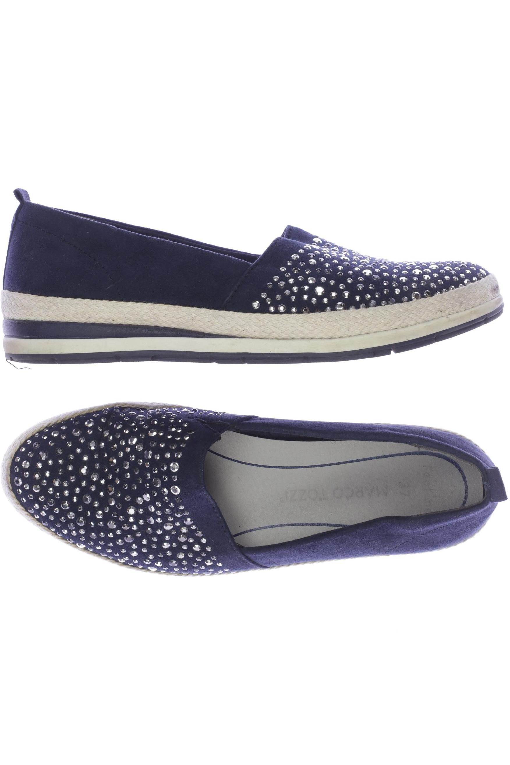 

Marco Tozzi Damen Halbschuh, marineblau