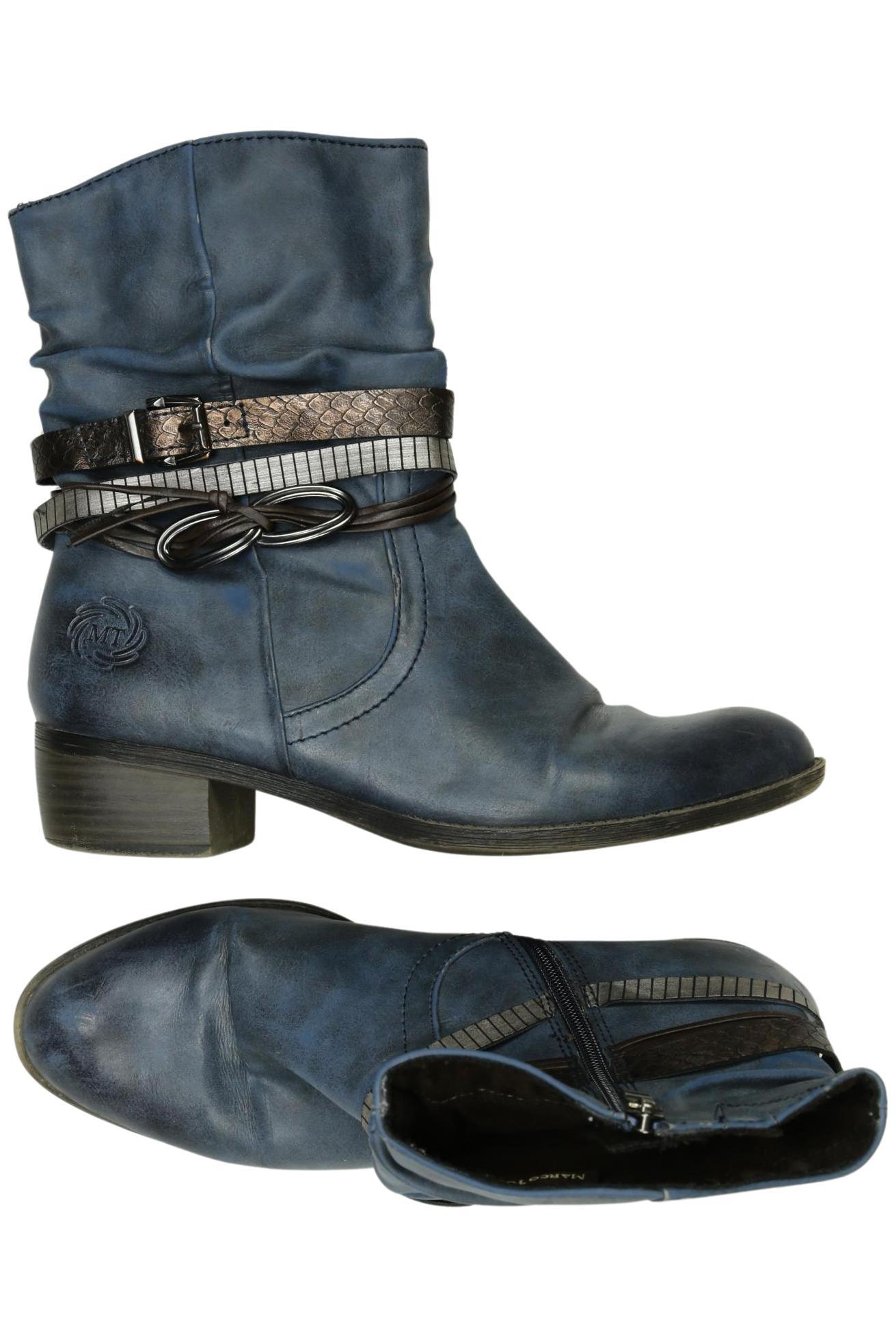 

Marco Tozzi Damen Stiefelette, blau, Gr. 39