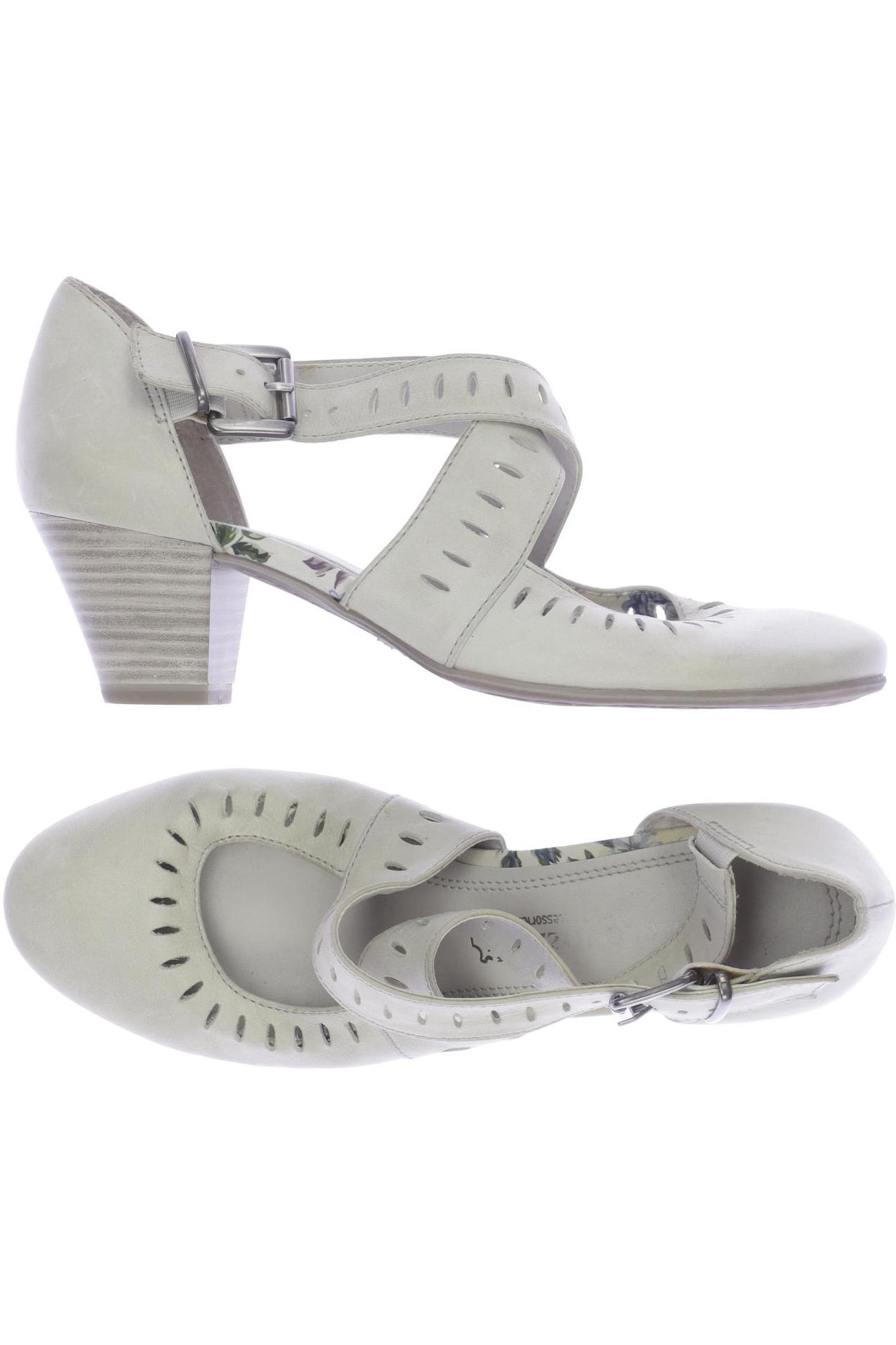 

Marco Tozzi Damen Pumps, cremeweiß