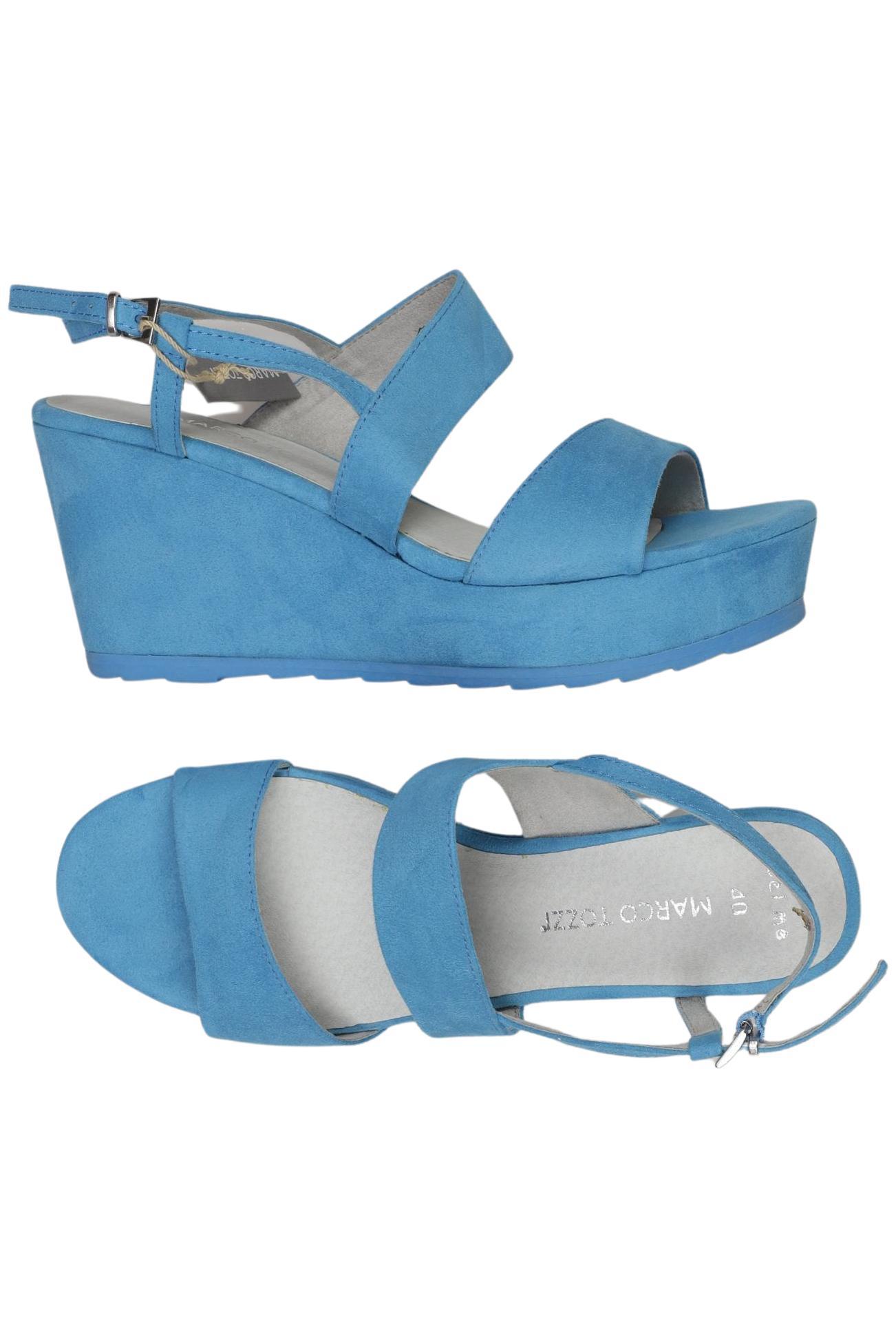 

Marco Tozzi Damen Sandale, blau, Gr. 40