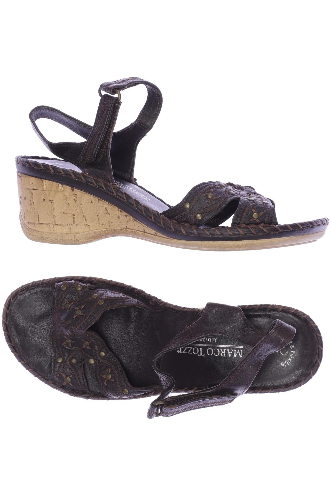 

Marco Tozzi Damen Sandale, braun, Gr. 39
