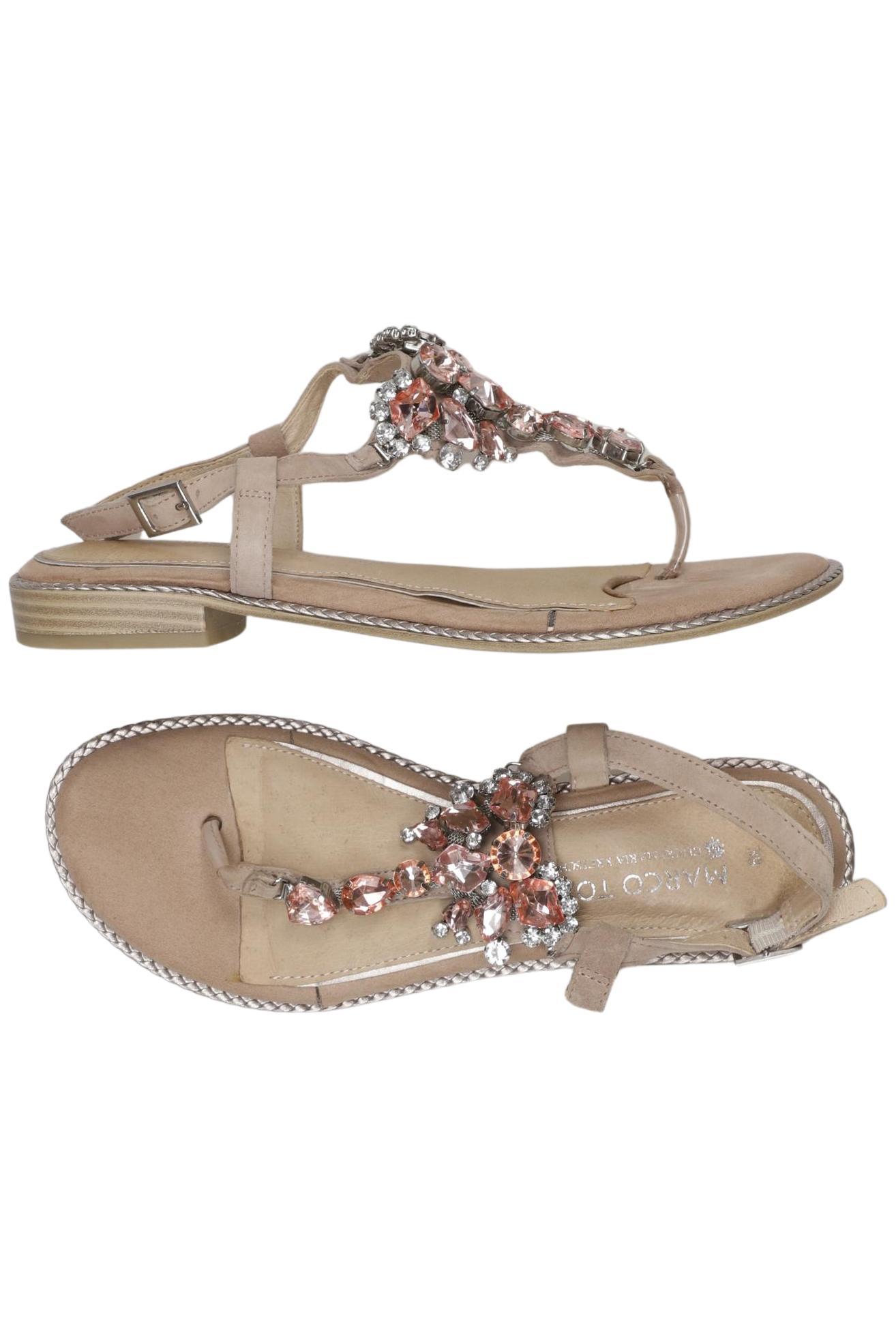 

Marco Tozzi Damen Sandale, beige, Gr. 39