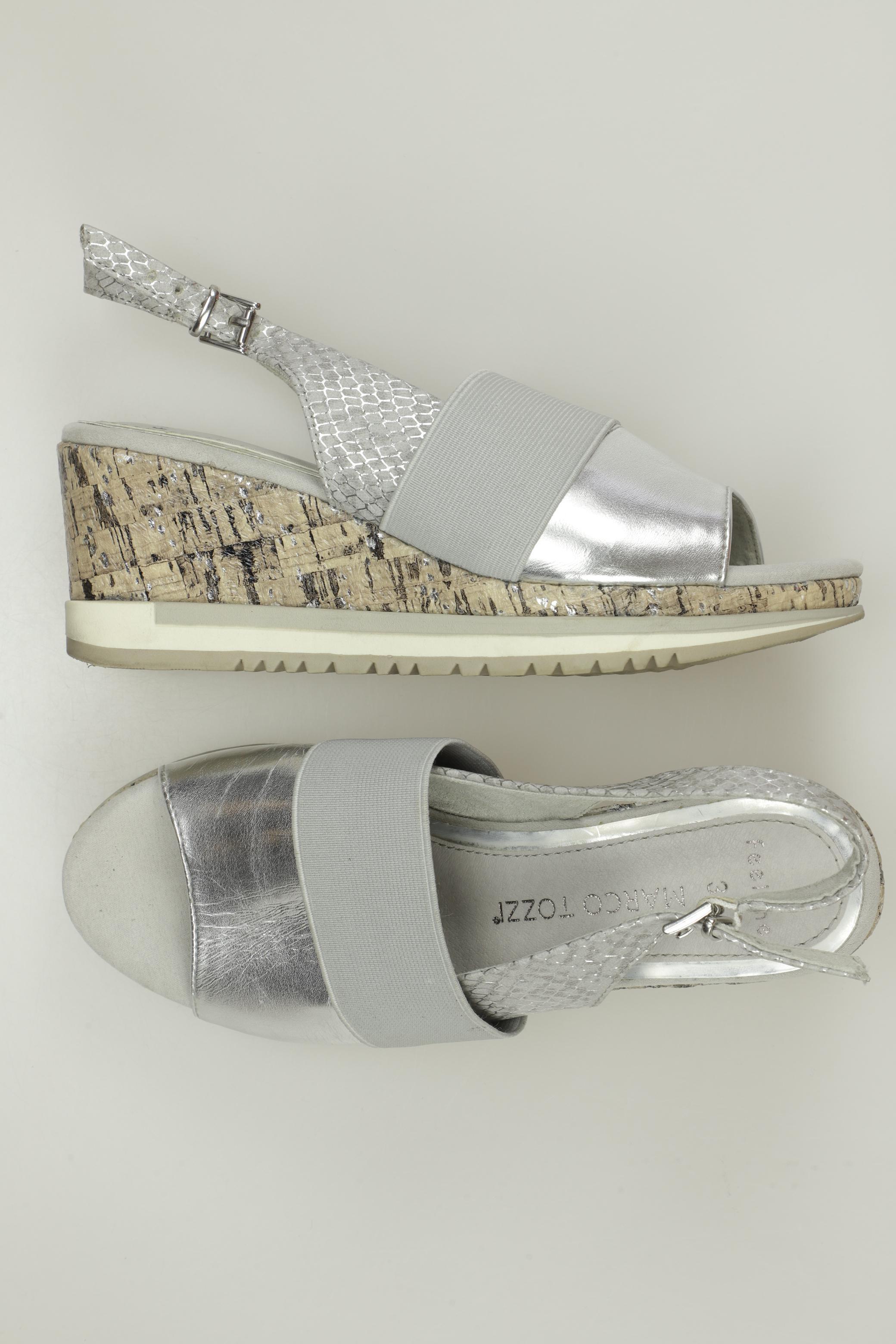 

Marco Tozzi Damen Sandale, silber