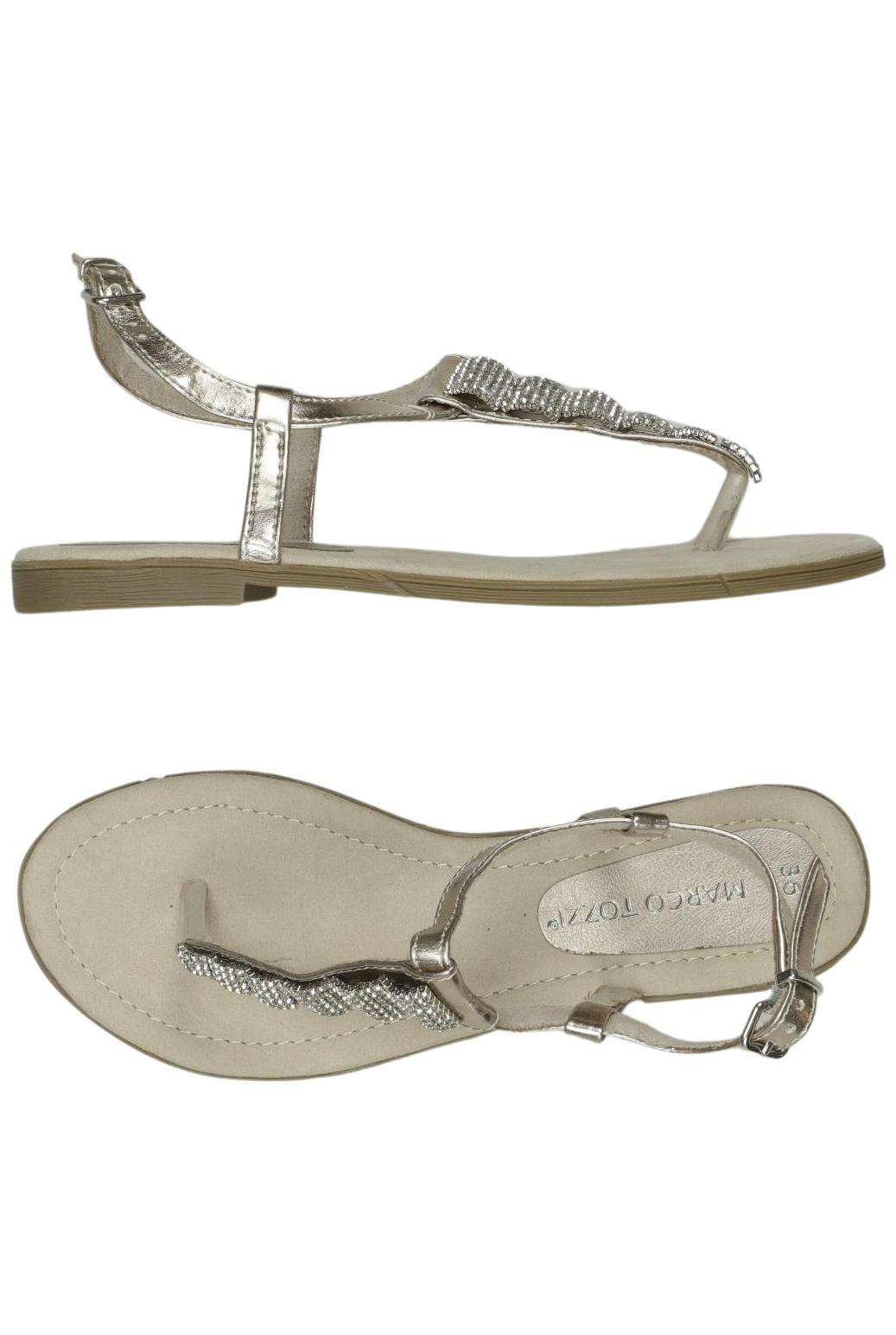 

Marco Tozzi Damen Sandale, silber, Gr. 36