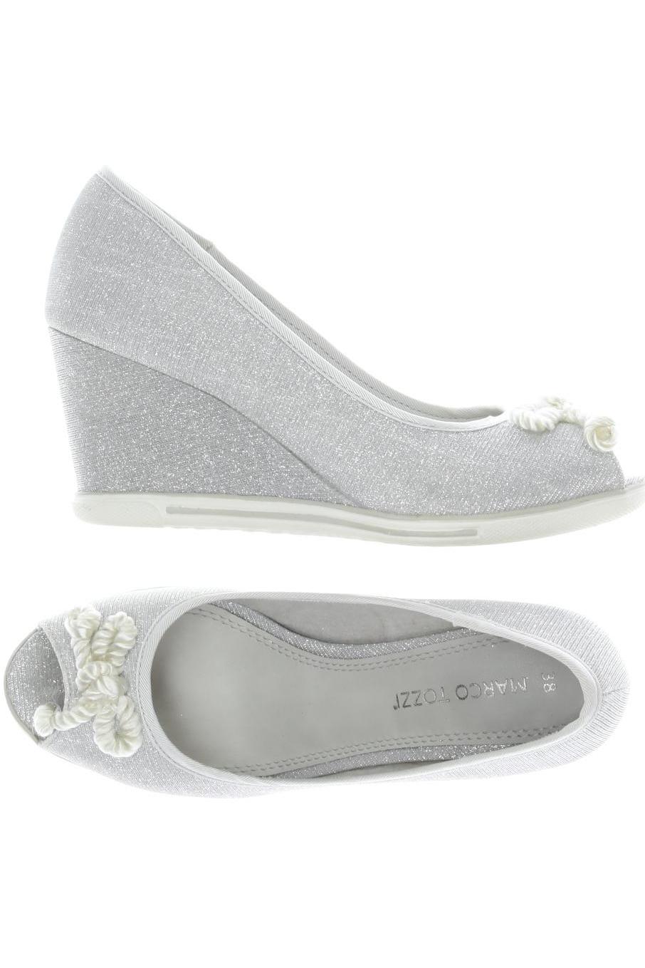 

Marco Tozzi Damen Pumps, silber, Gr. 38
