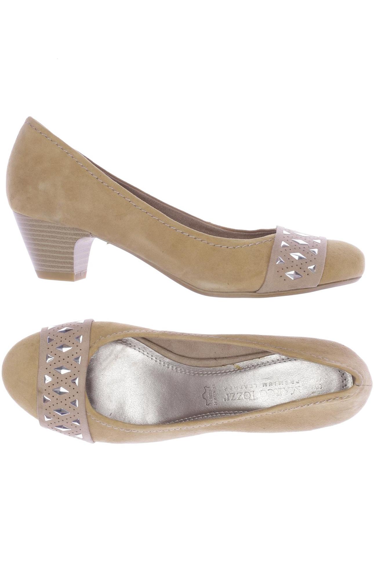 

Marco Tozzi Damen Pumps, beige, Gr. 38