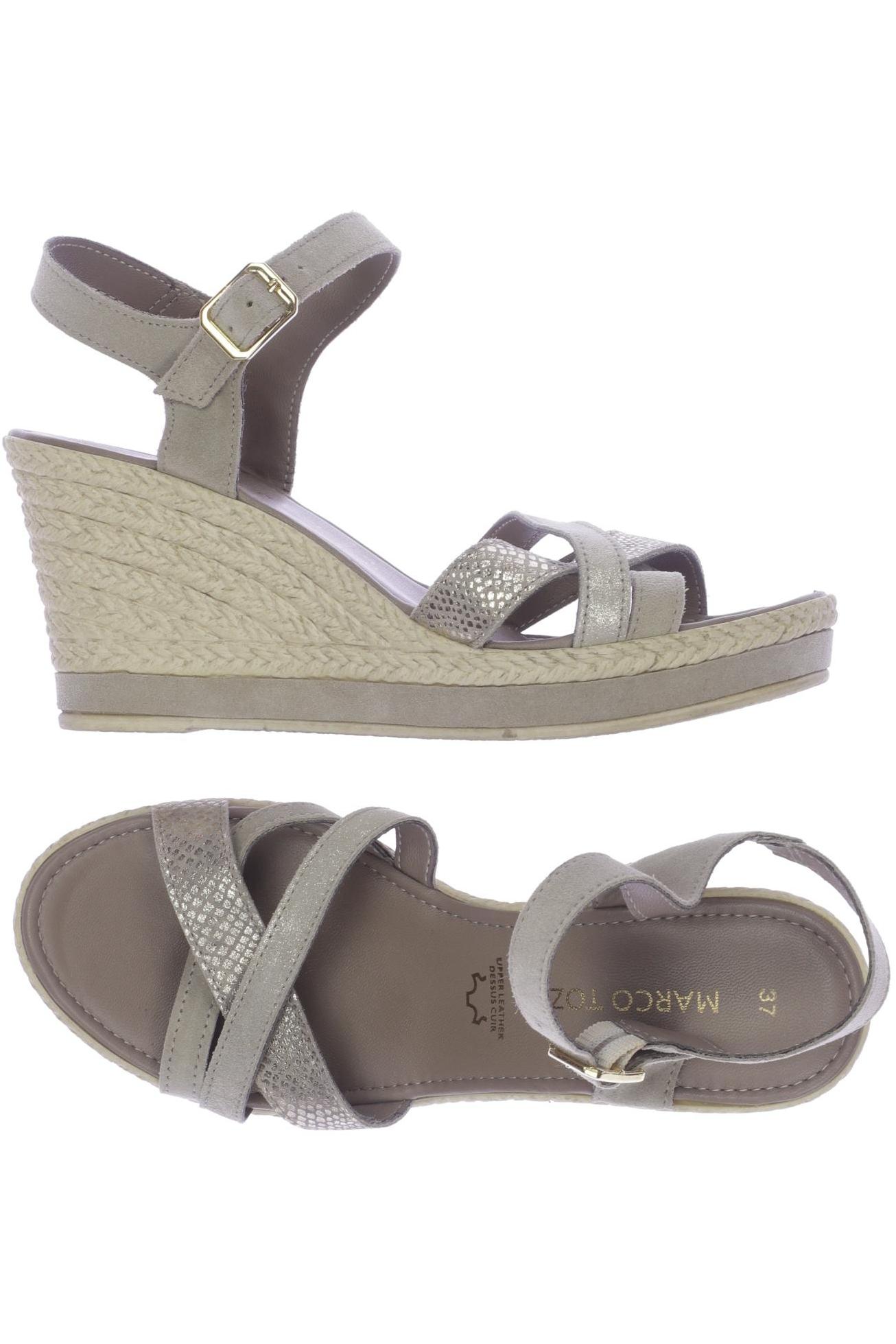 

Marco Tozzi Damen Sandale, beige, Gr. 37