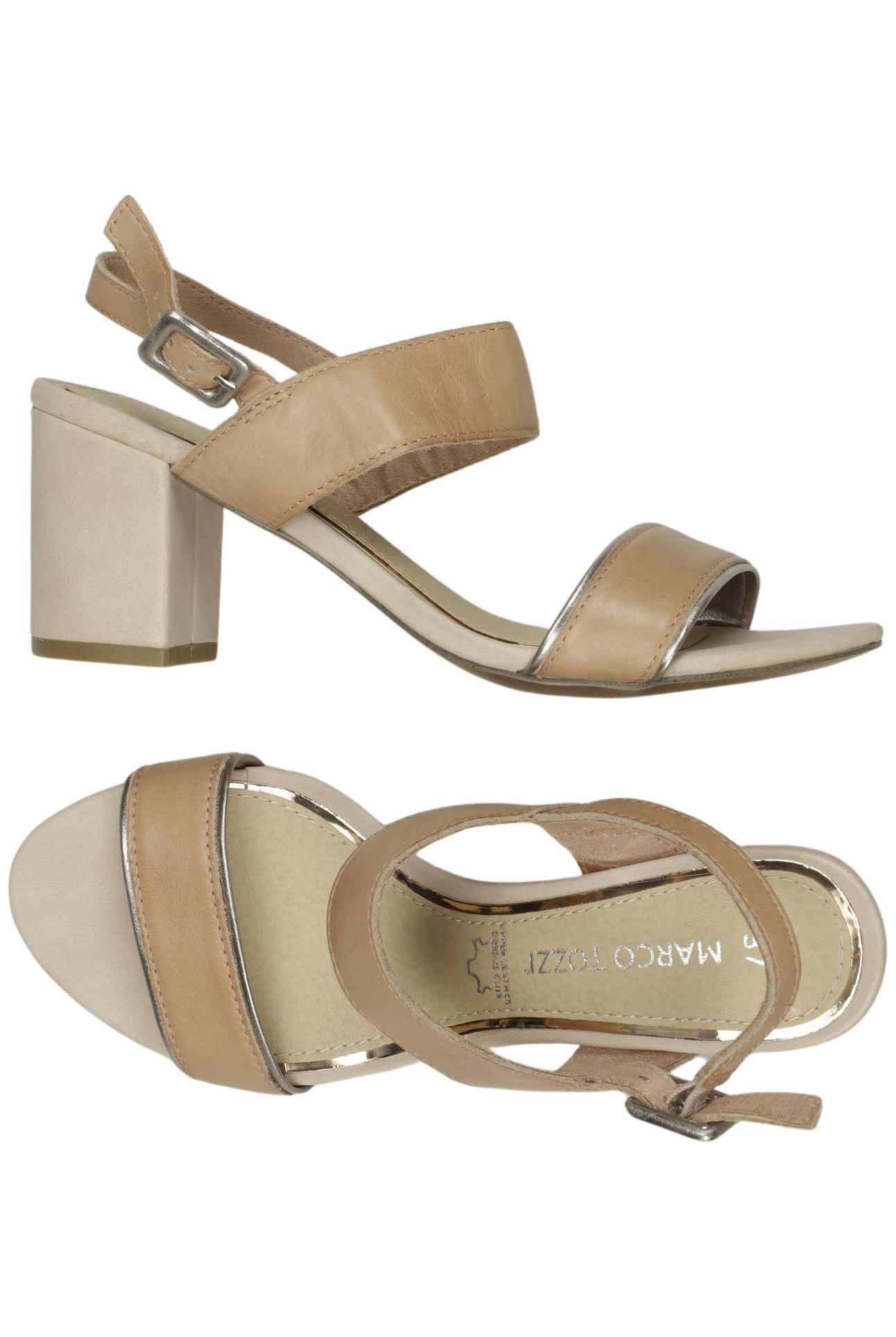 

Marco Tozzi Damen Sandale, beige, Gr. 37