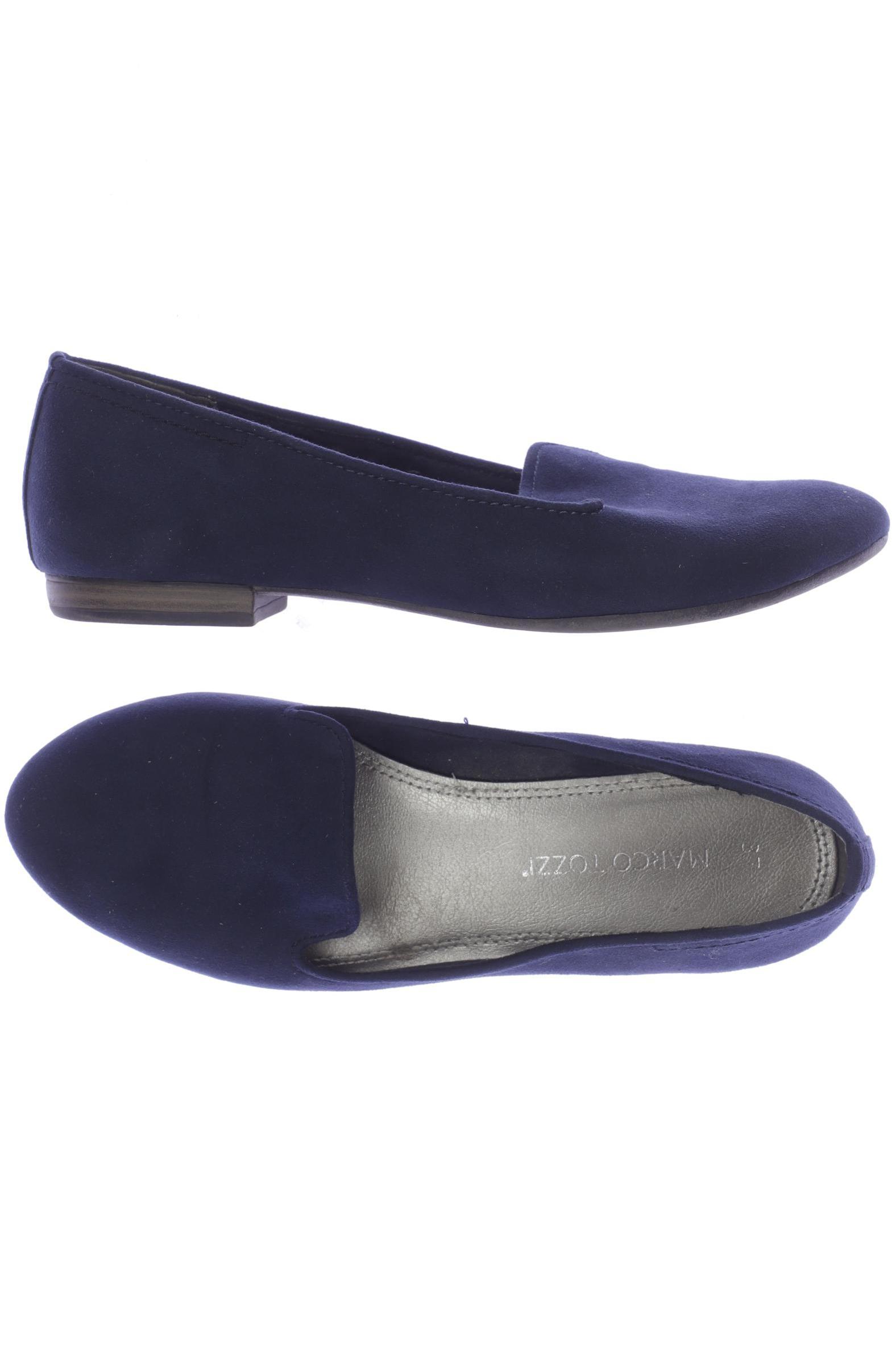 

Marco Tozzi Damen Ballerinas, marineblau