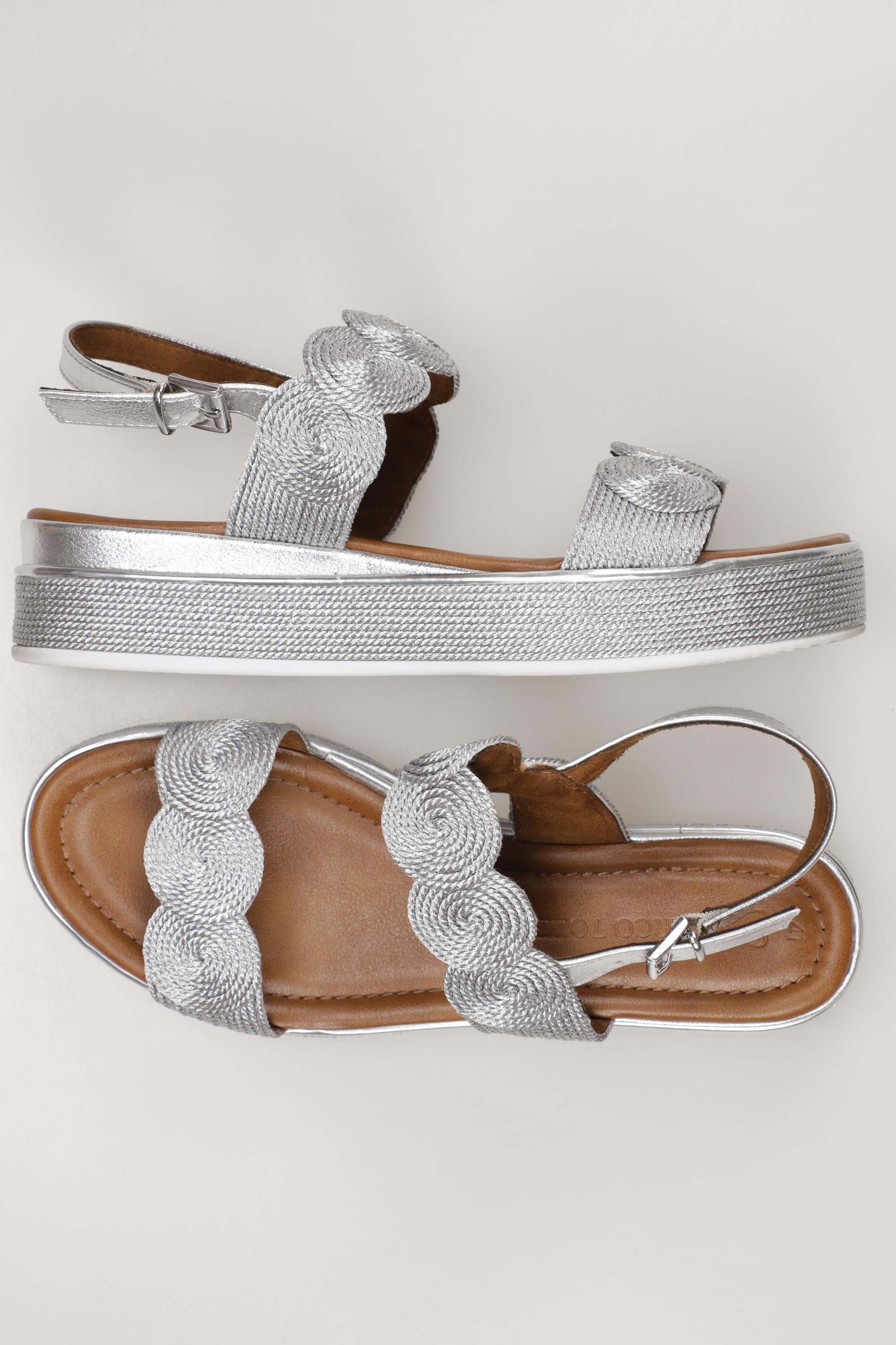 

Marco Tozzi Damen Sandale, silber, Gr. 41