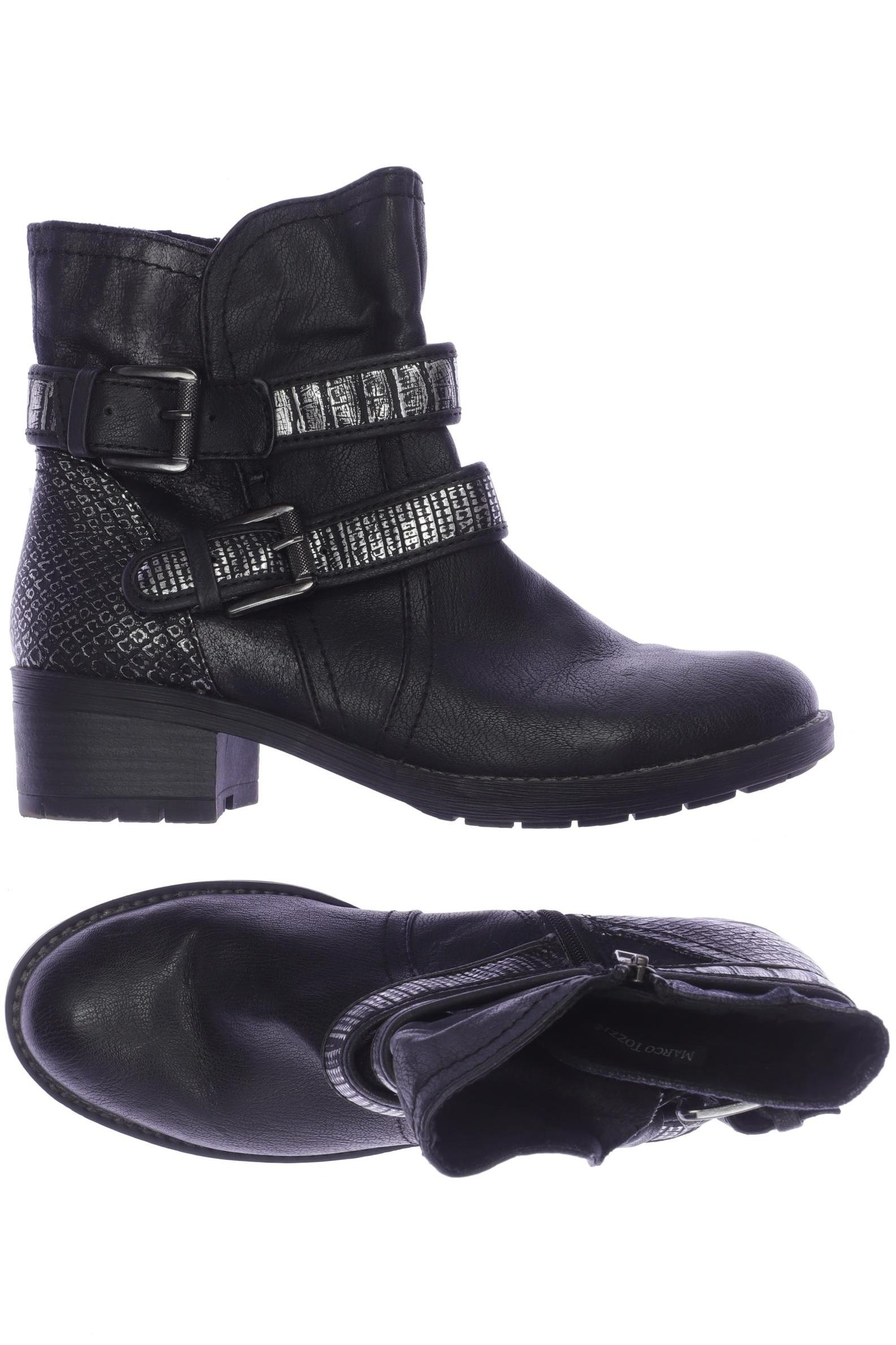 

Marco Tozzi Damen Stiefelette, schwarz, Gr. 41