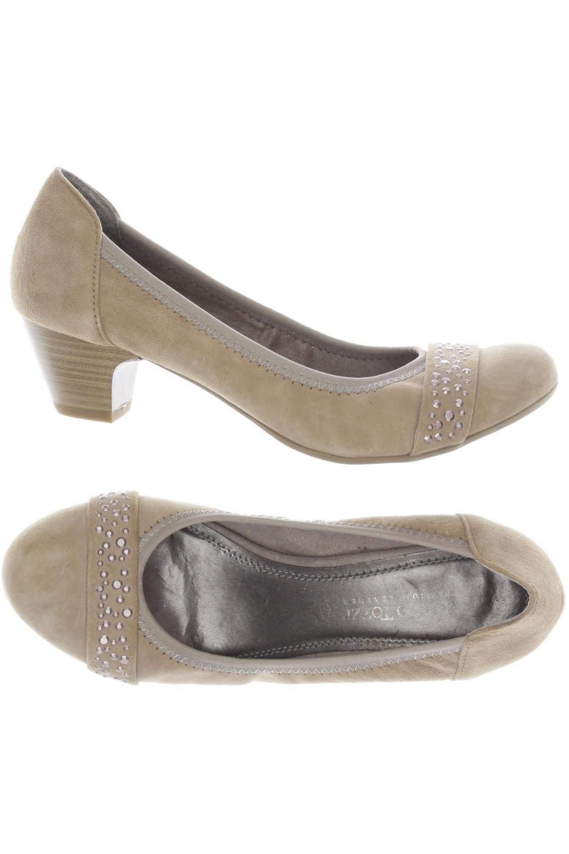 

Marco Tozzi Damen Pumps, beige, Gr. 39