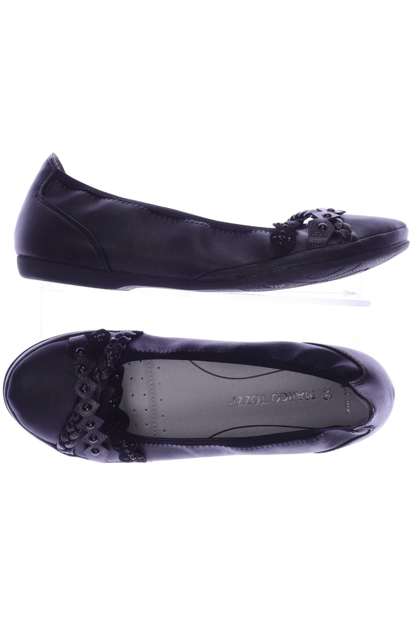 

Marco Tozzi Damen Ballerinas, schwarz
