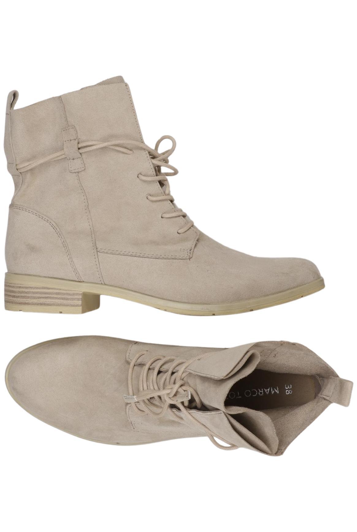 

Marco Tozzi Damen Stiefelette, beige, Gr. 38