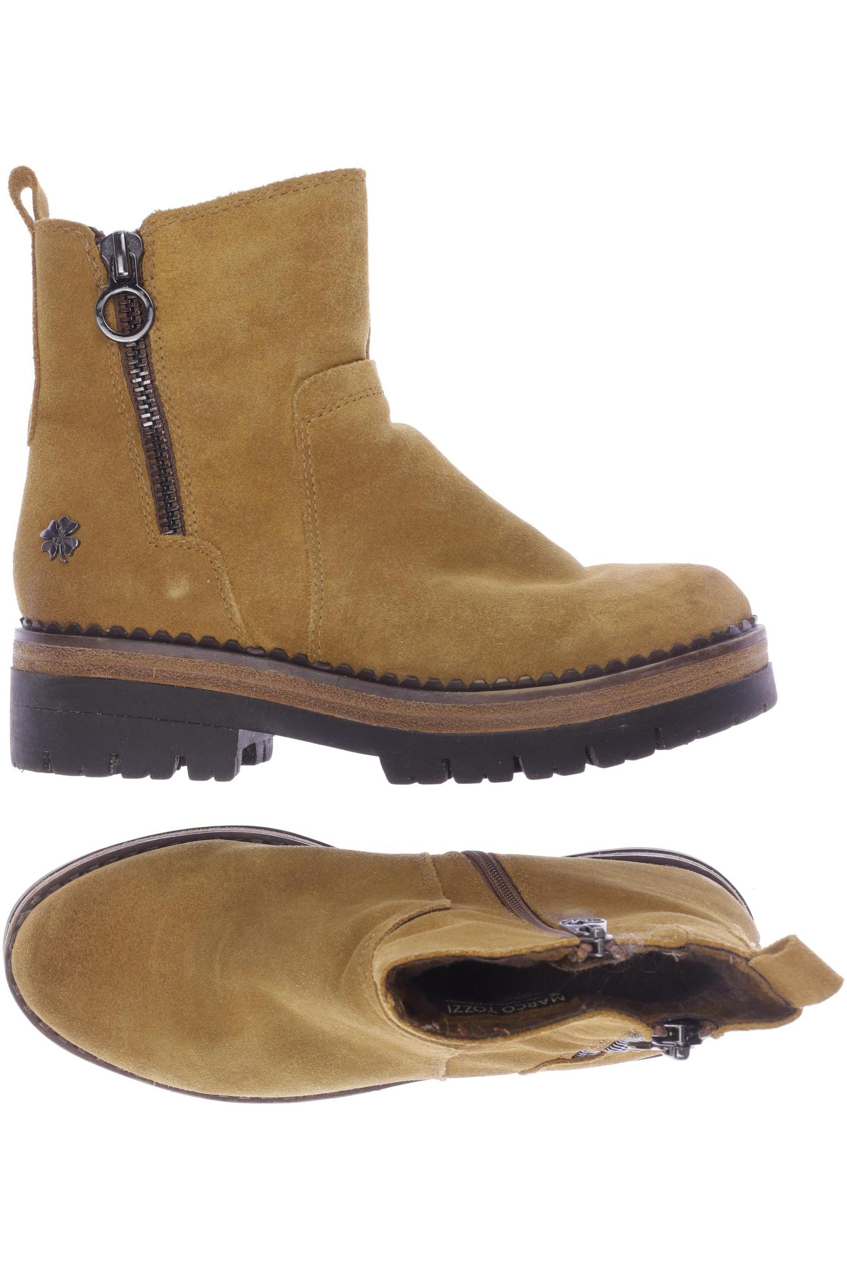 

Marco Tozzi Damen Stiefelette, beige, Gr. 38
