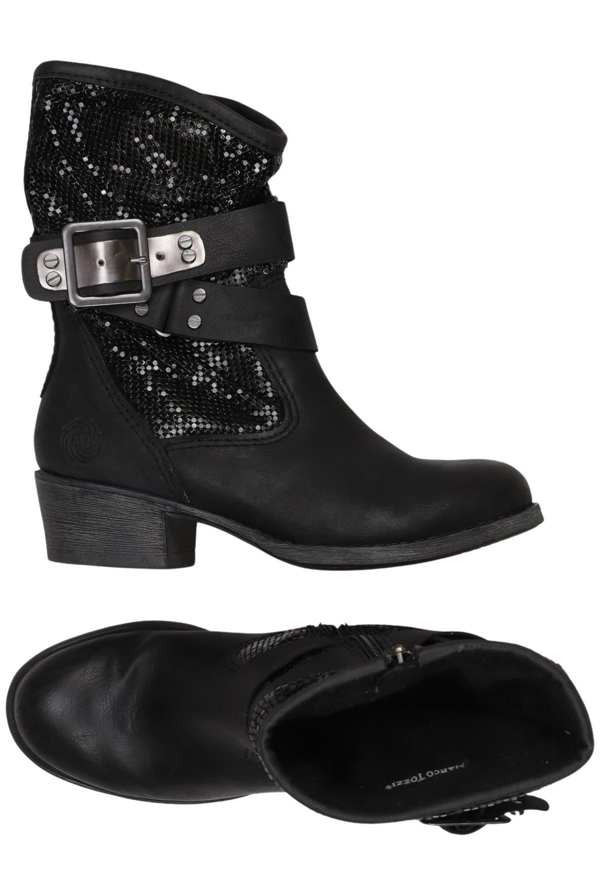 

Marco Tozzi Damen Stiefelette, schwarz, Gr. 36