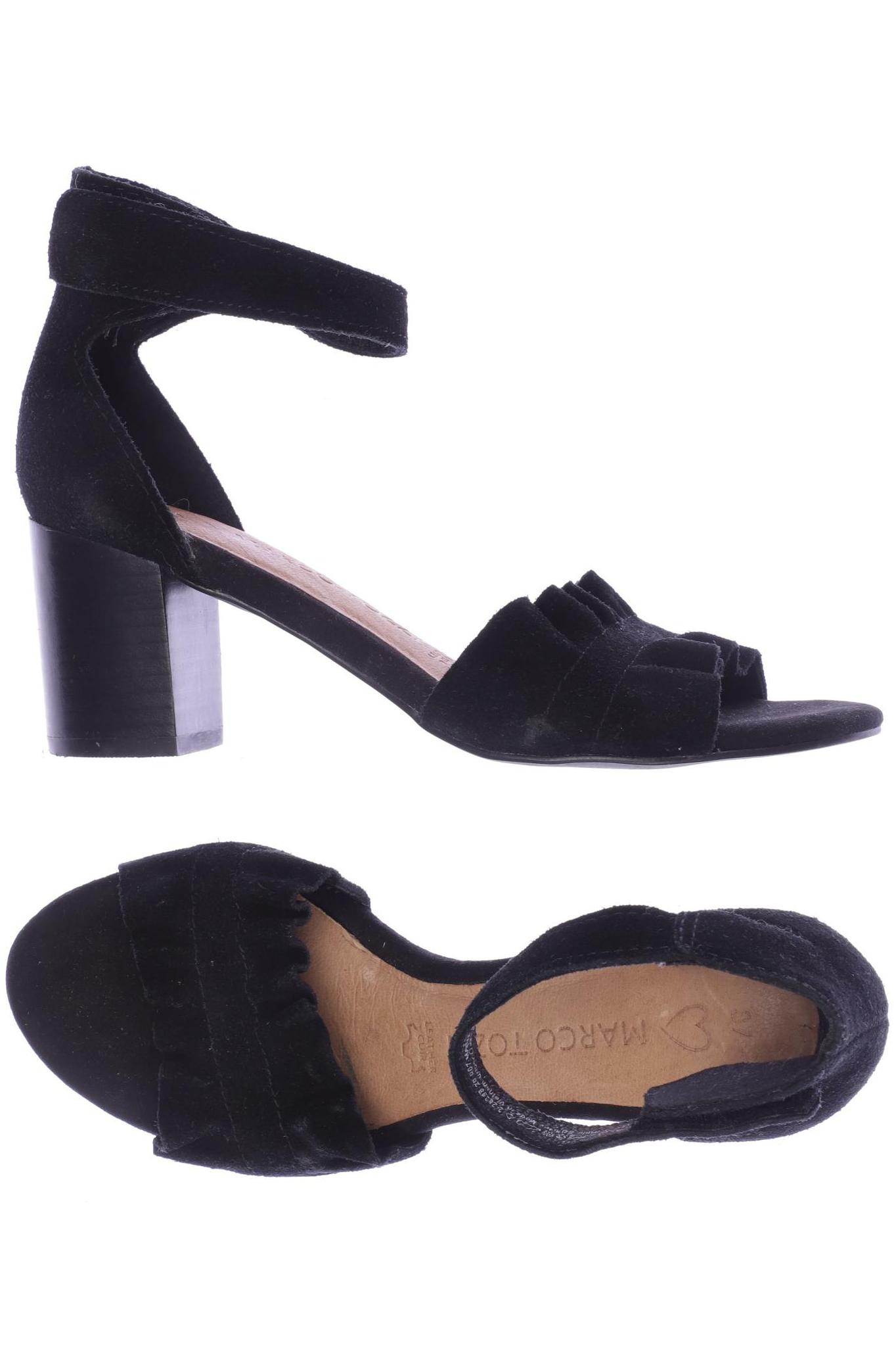 

Marco Tozzi Damen Sandale, schwarz, Gr. 37