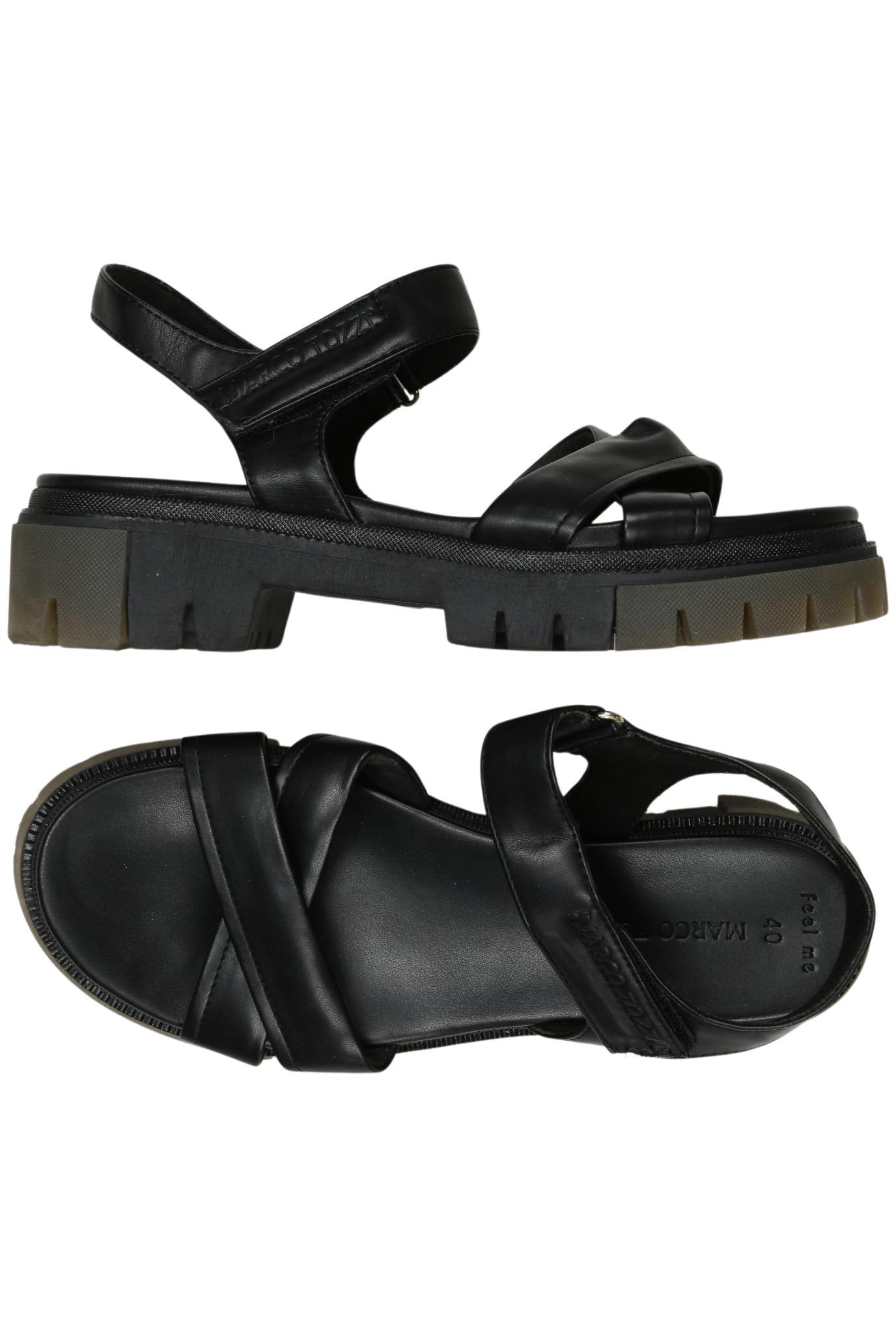 

Marco Tozzi Damen Sandale, schwarz, Gr. 40