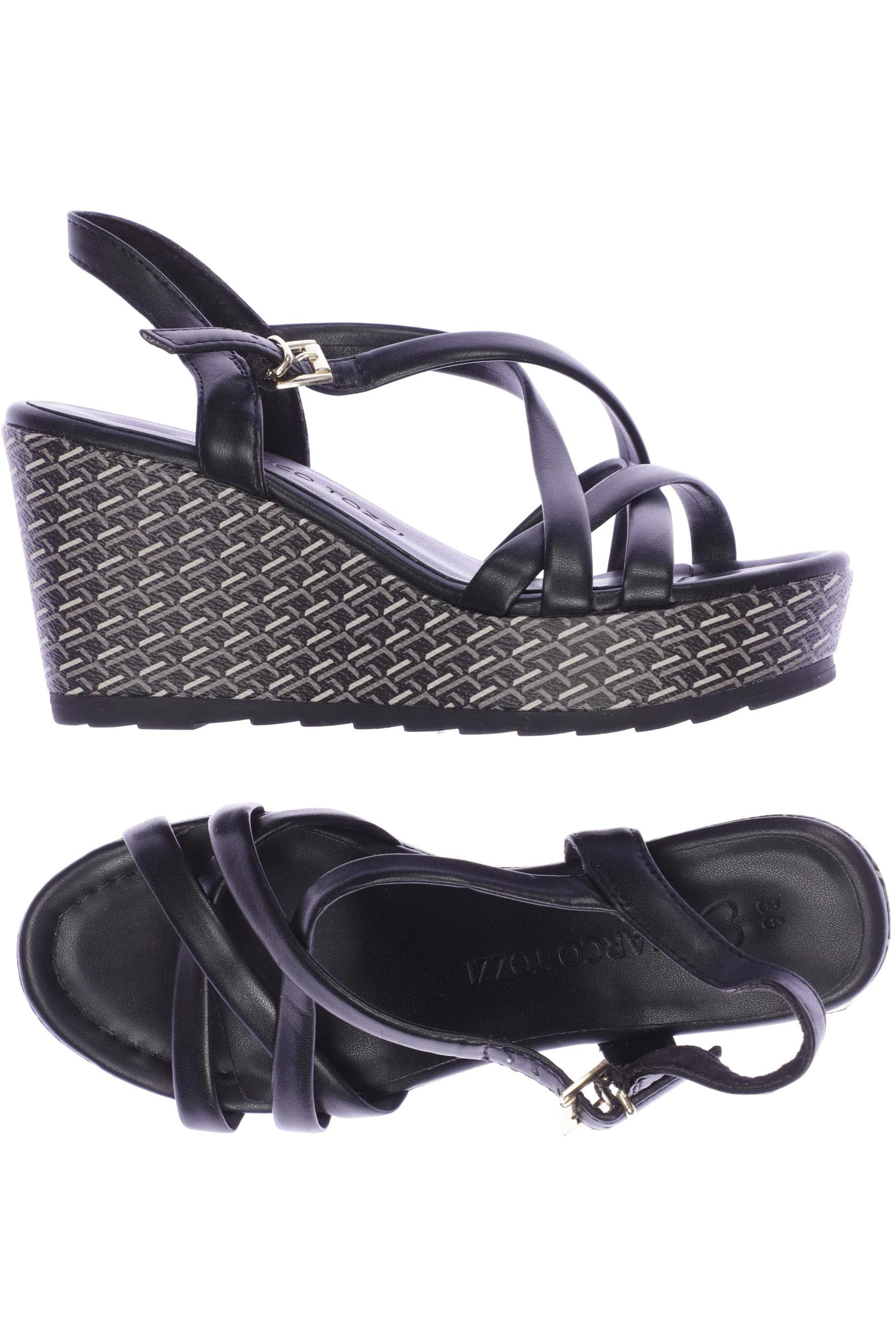 

Marco Tozzi Damen Sandale, schwarz, Gr. 36