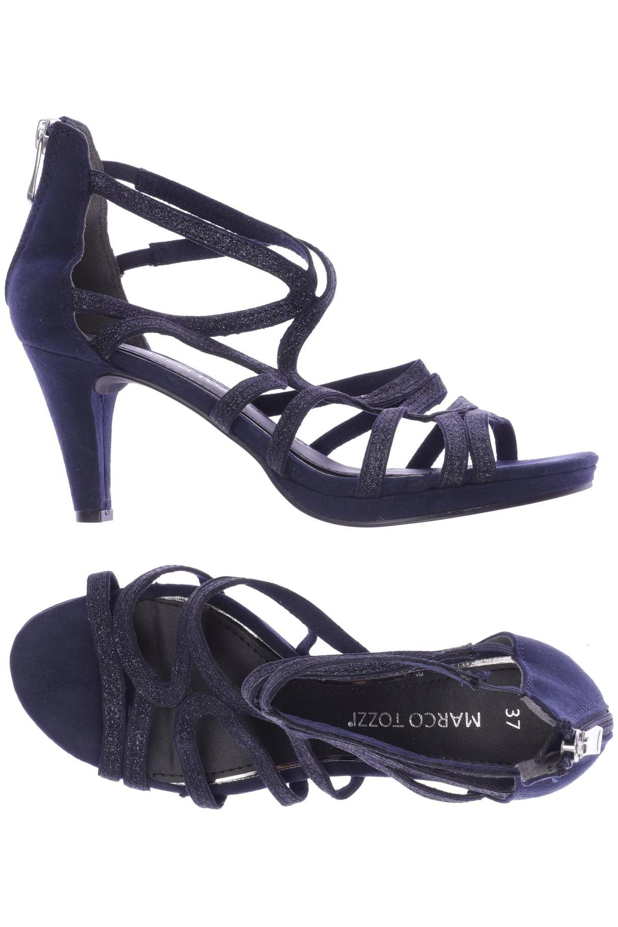 

Marco Tozzi Damen Sandale, marineblau, Gr. 37