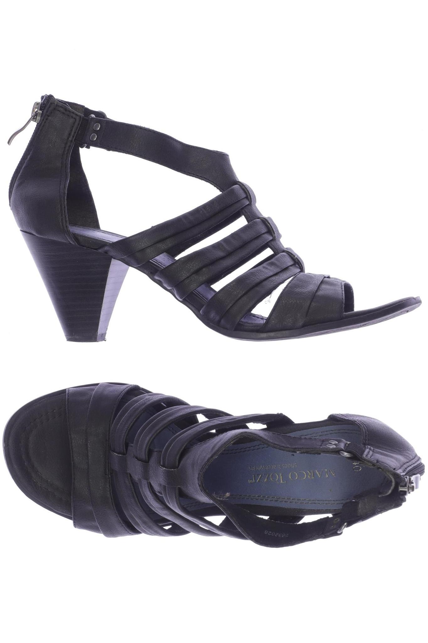 

Marco Tozzi Damen Sandale, schwarz, Gr. 40
