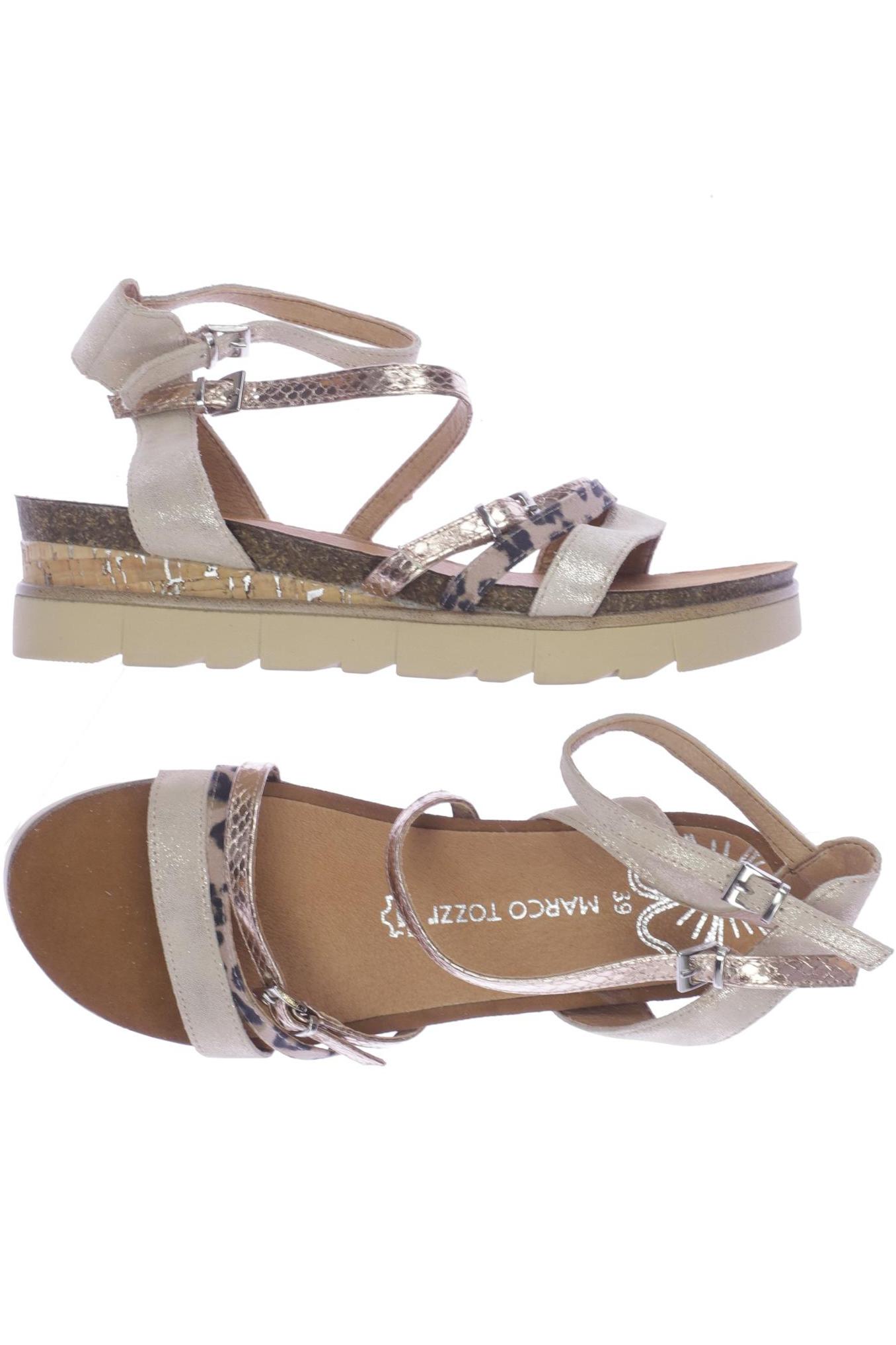 

Marco Tozzi Damen Sandale, beige, Gr. 39