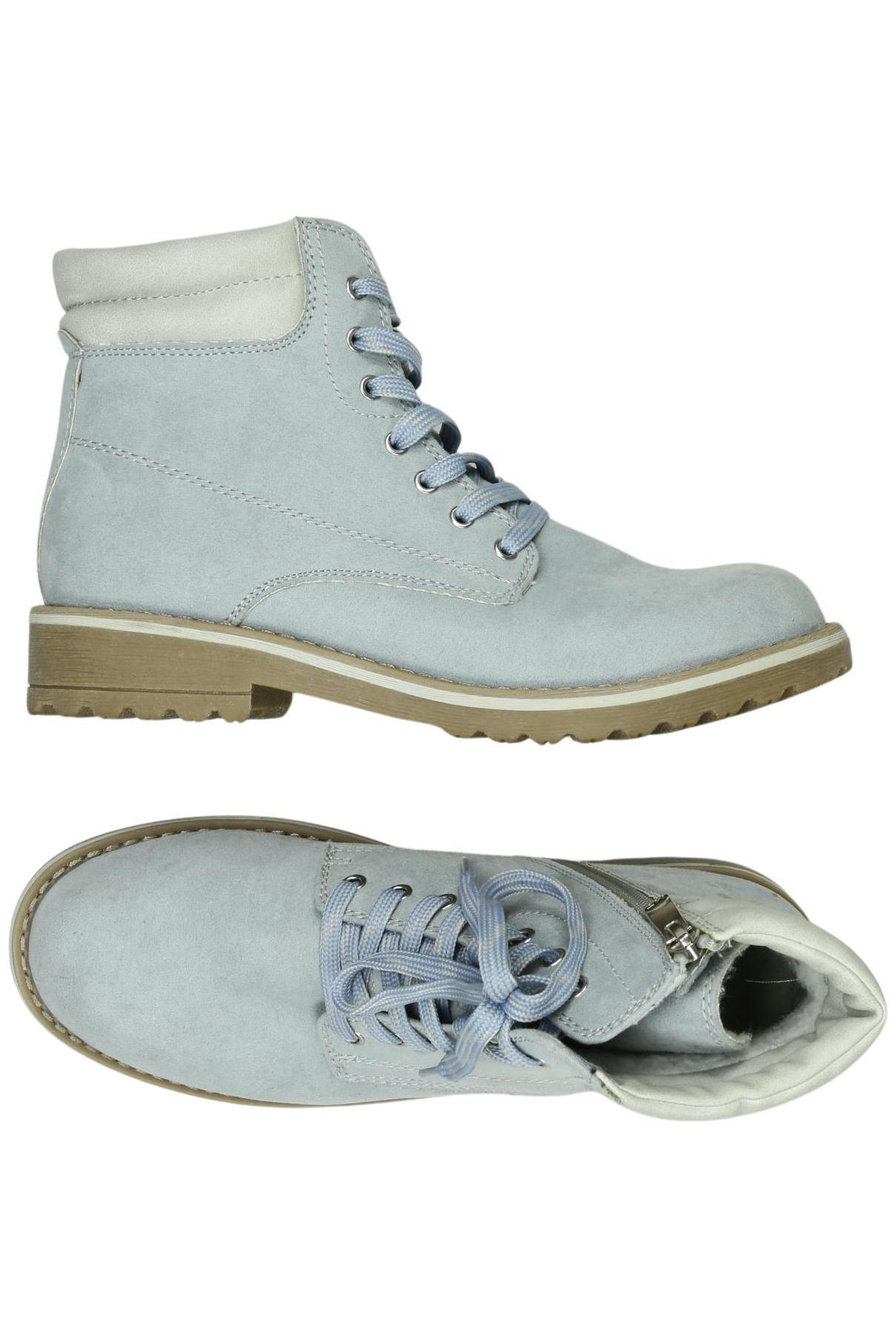 Thumbnail - Marco Tozzi Damen Stiefelette, hellblau, Gr. 40