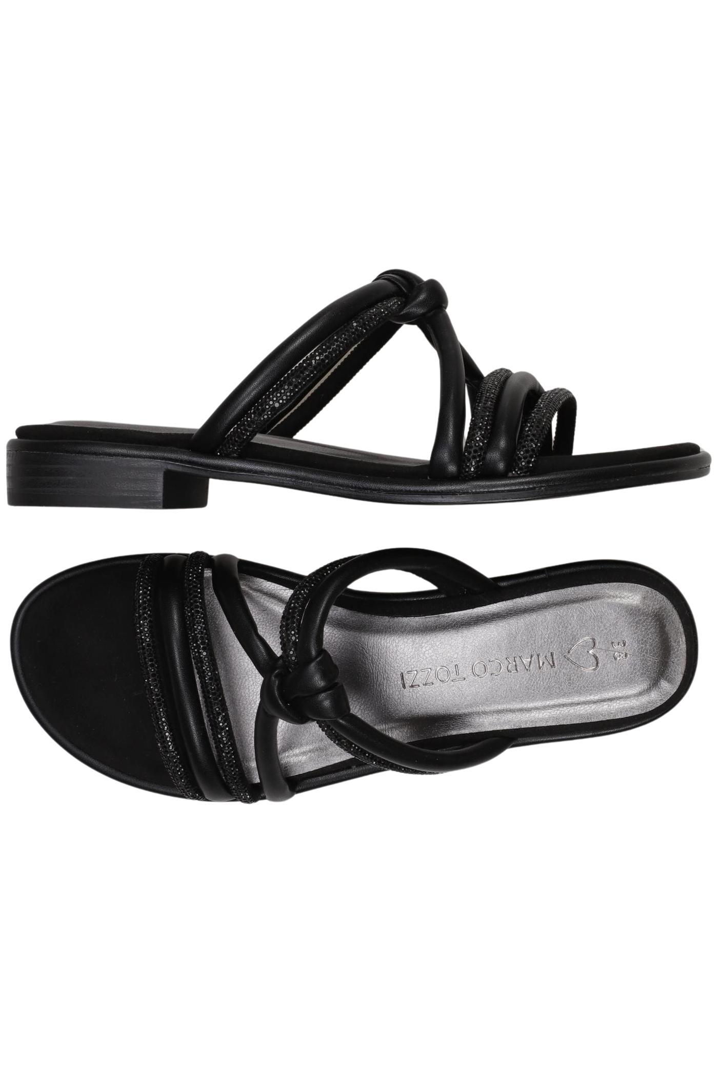 

Marco Tozzi Damen Sandale, schwarz, Gr. 38