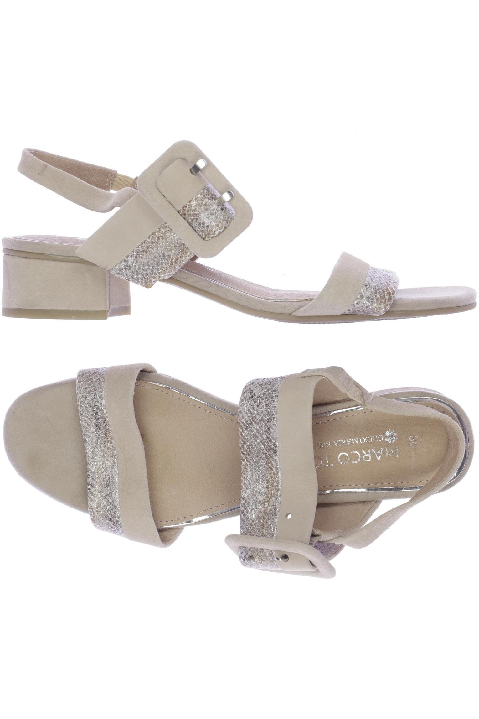

Marco Tozzi Damen Sandale, beige, Gr. 38
