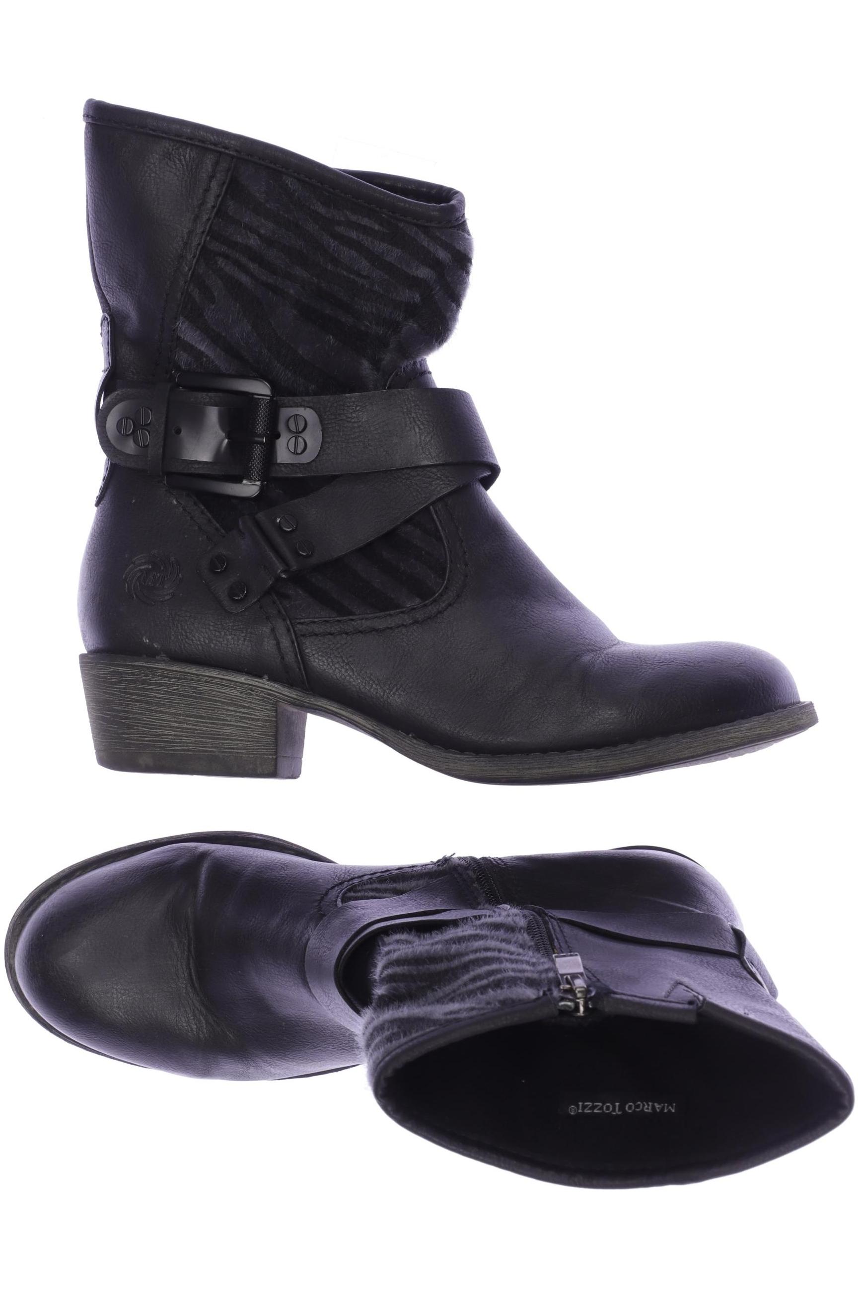 

Marco Tozzi Damen Stiefelette, schwarz, Gr. 40