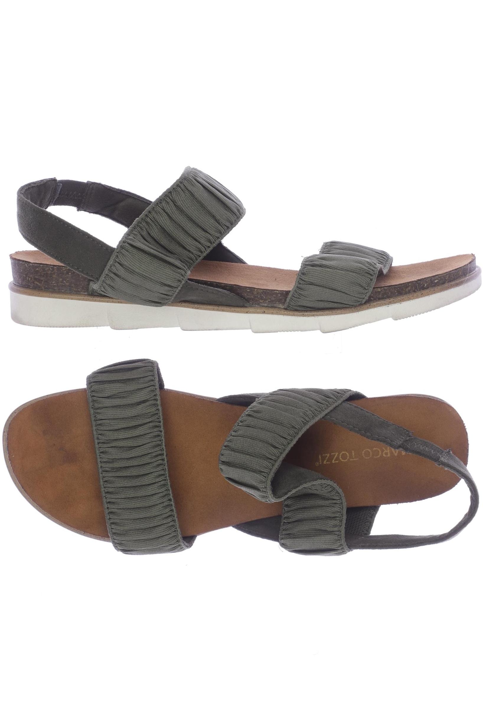

Marco Tozzi Damen Sandale, grün, Gr. 40