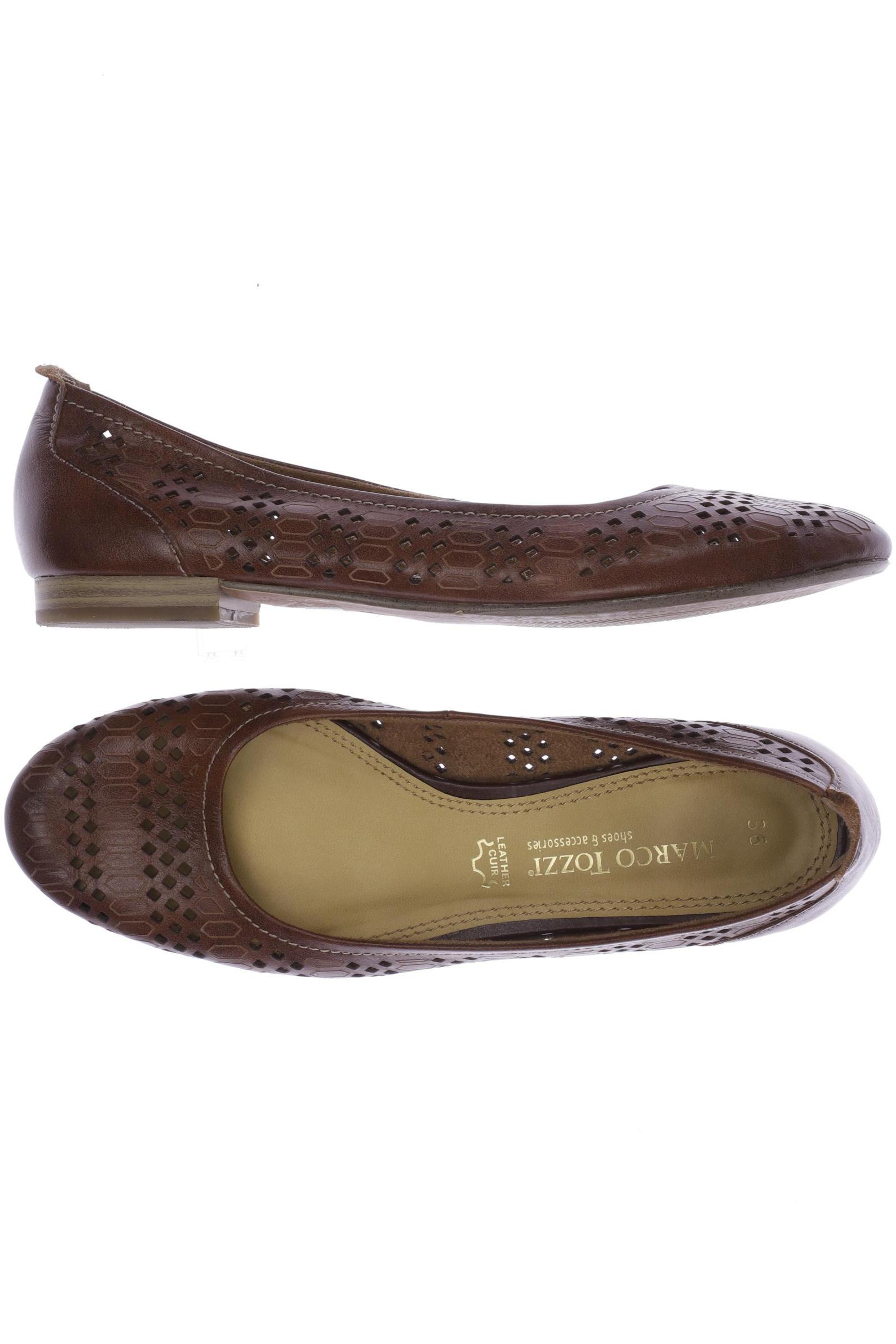 

Marco Tozzi Damen Ballerinas, braun