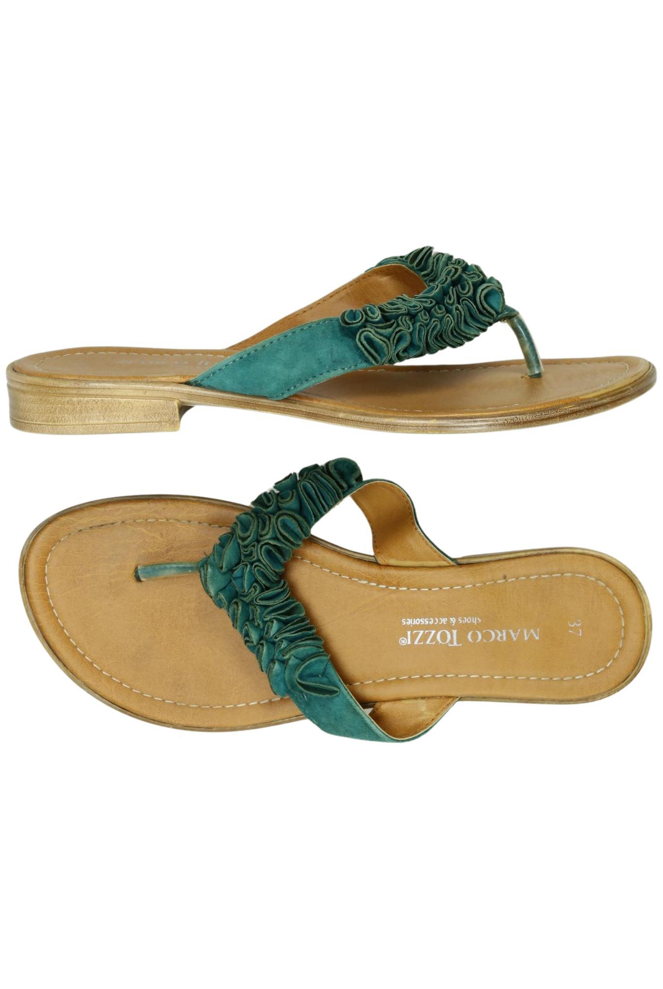 

Marco Tozzi Damen Sandale, türkis, Gr. 37