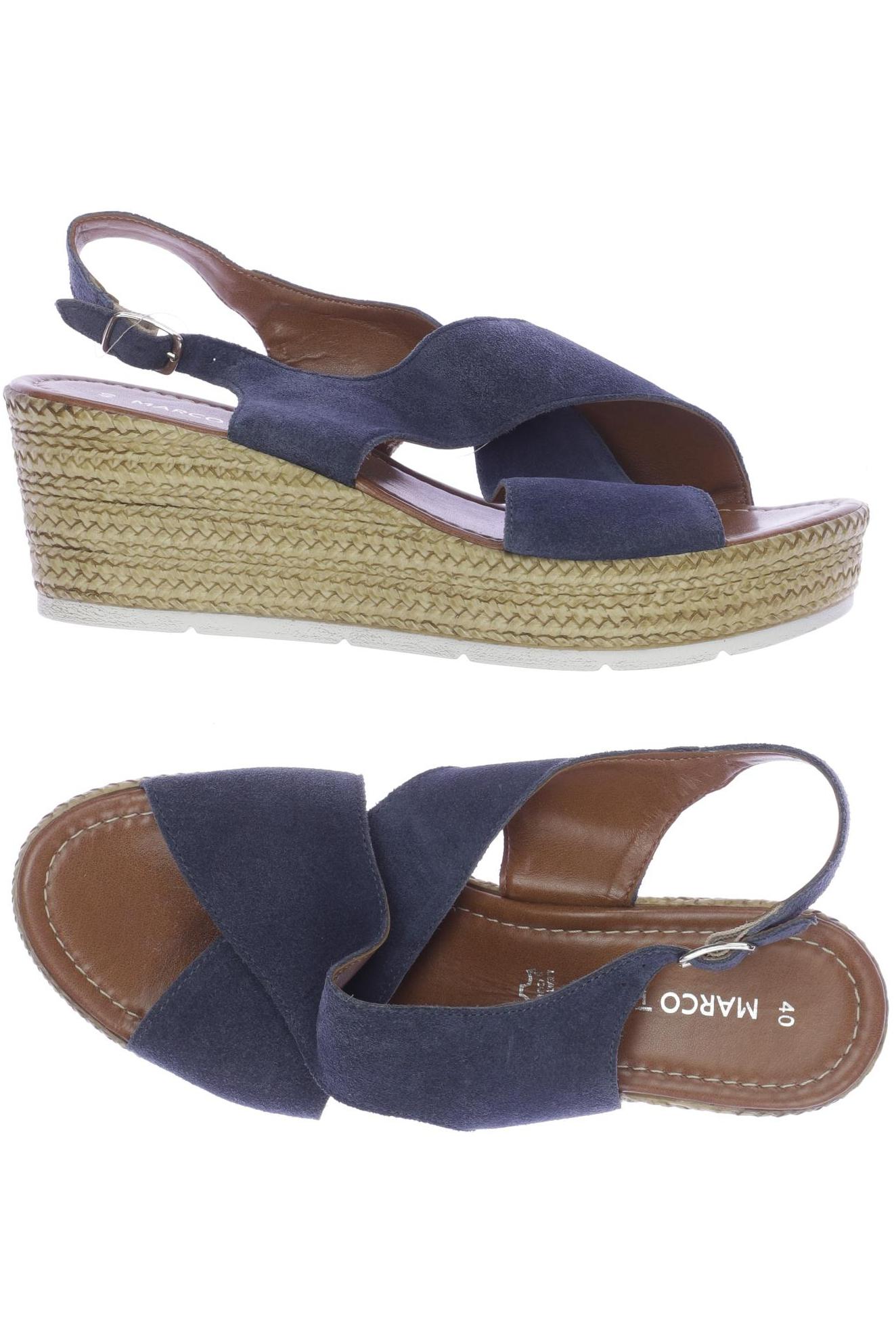 

Marco Tozzi Damen Sandale, marineblau, Gr. 40