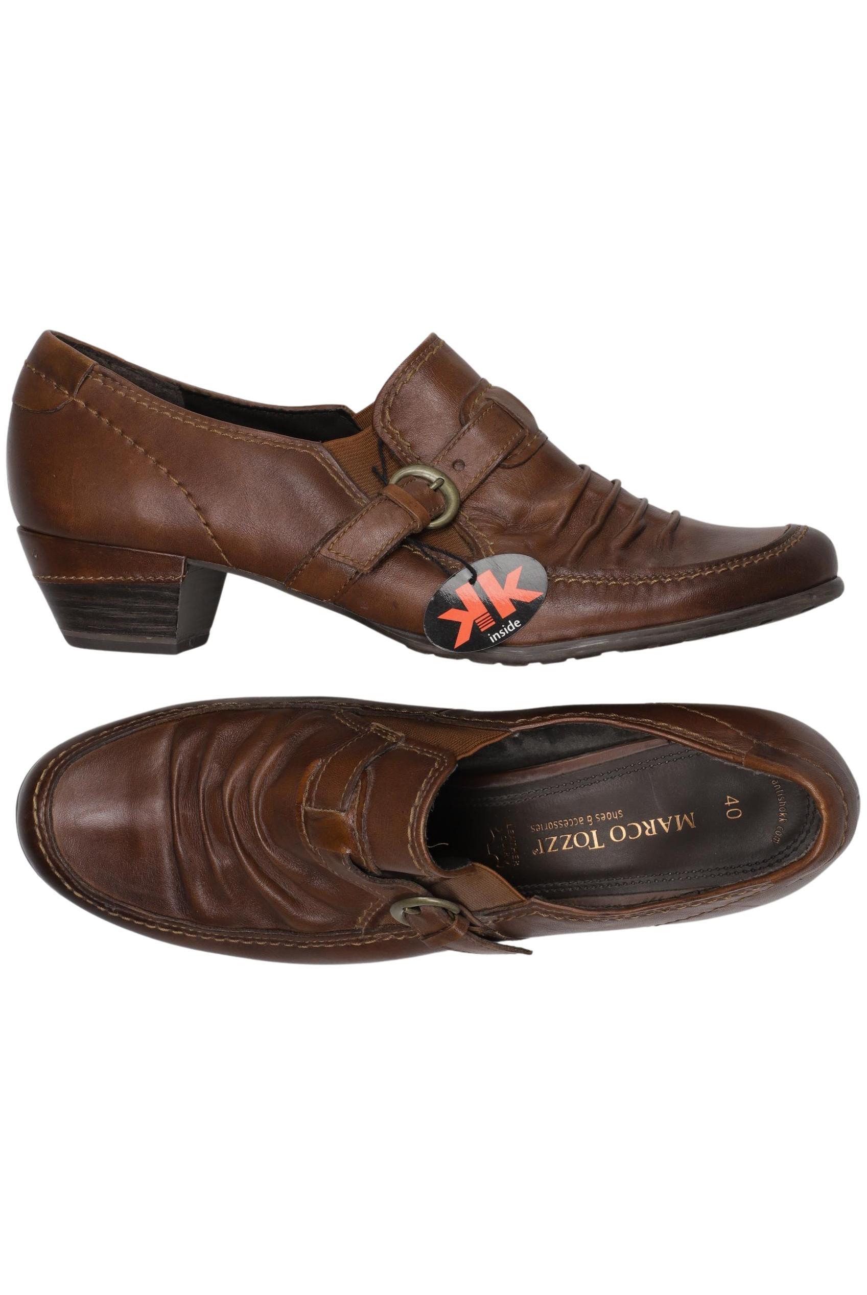 

Marco Tozzi Damen Halbschuh, braun, Gr. 40