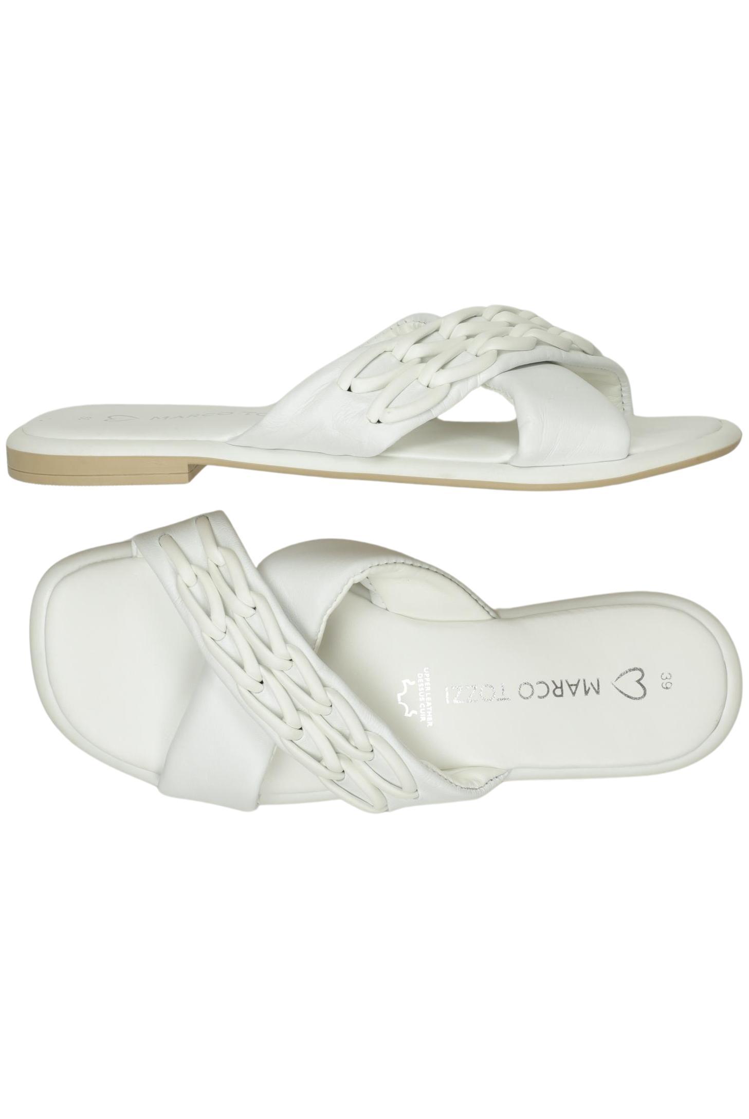 

Marco Tozzi Damen Sandale, weiß, Gr. 39