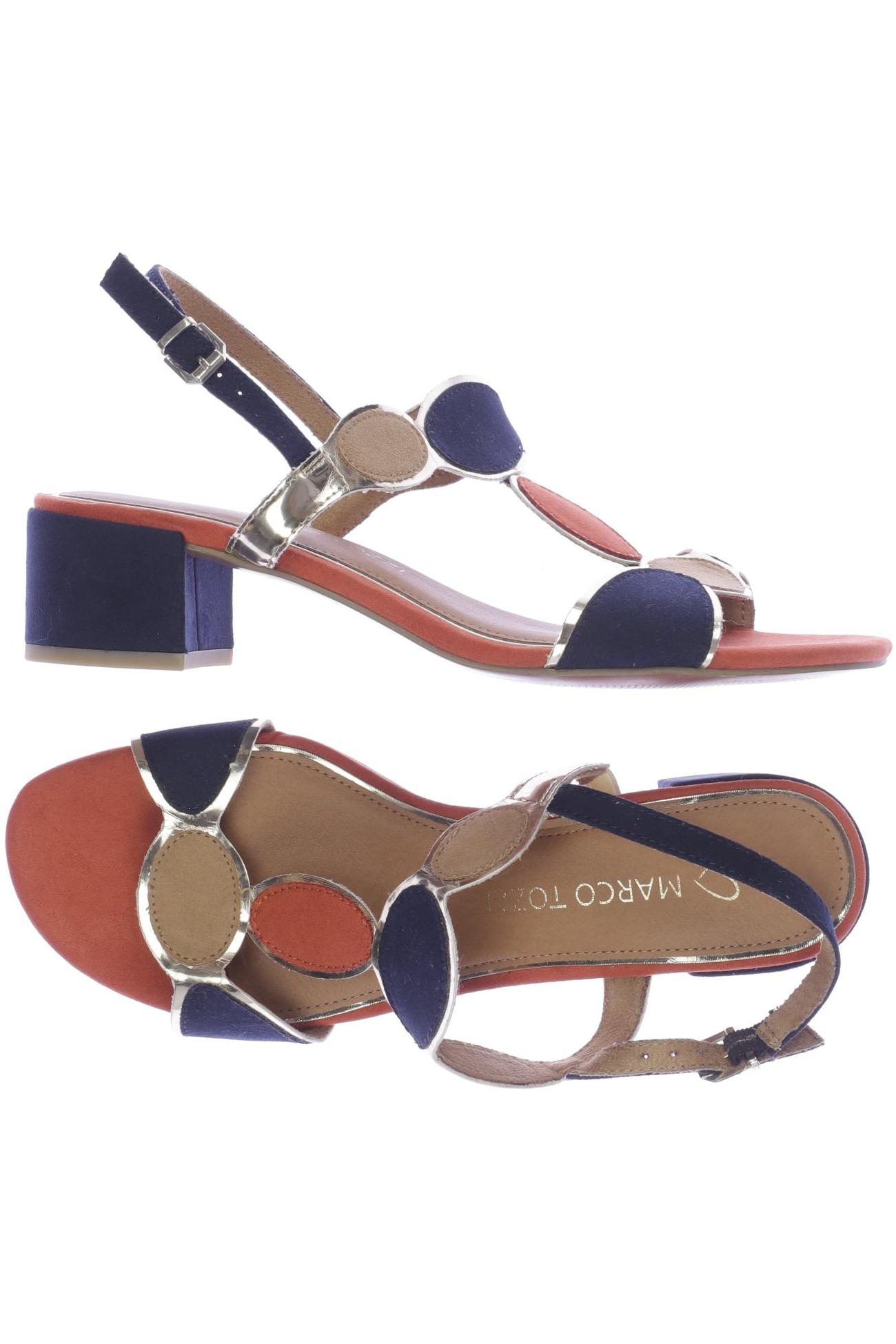 

Marco Tozzi Damen Sandale, marineblau